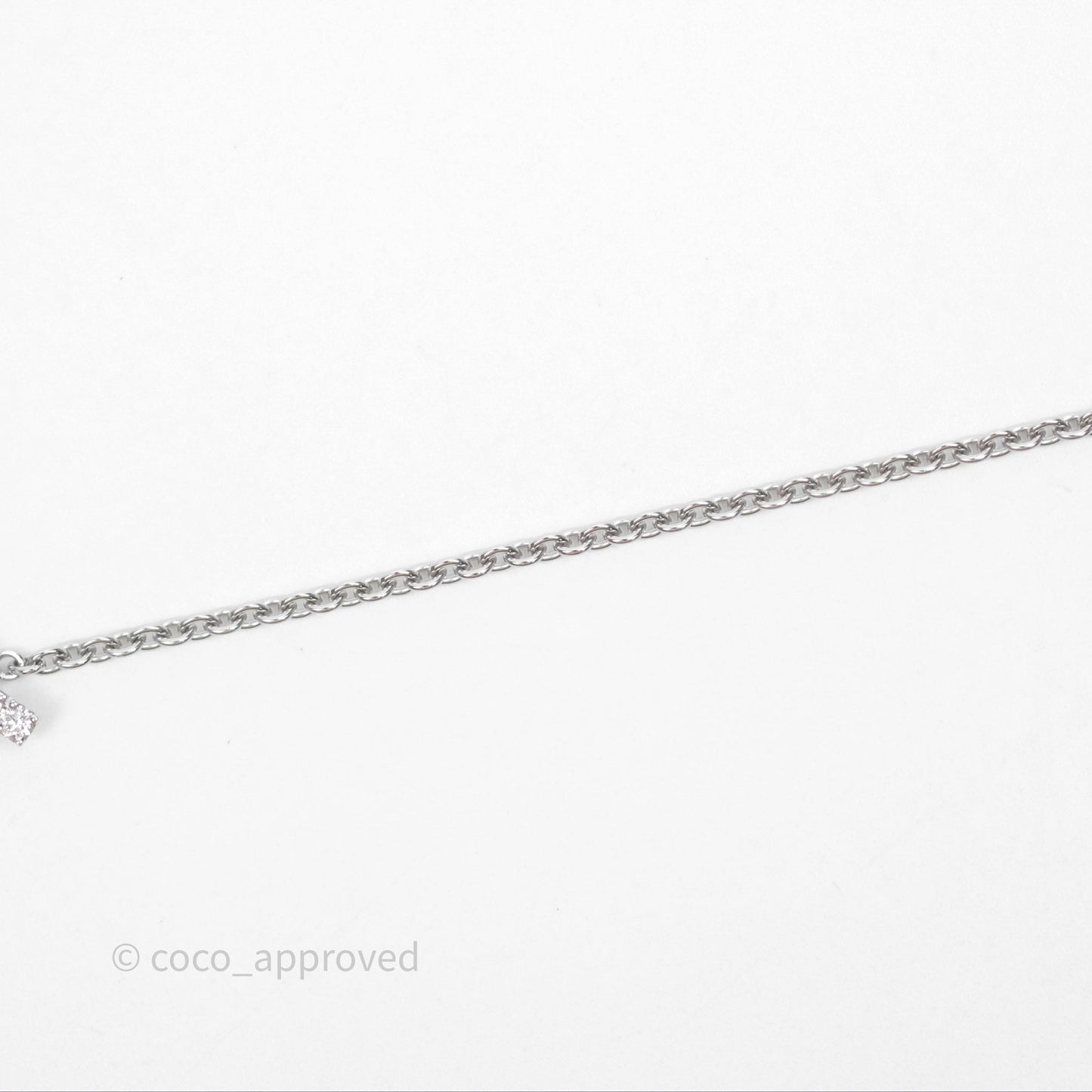 Hermès Finesse Bracelet Diamonds White Gold