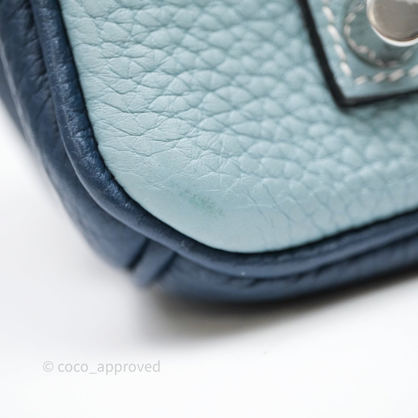 Hermès Birkin 35 Bleu de Prusse 7P Togo Palladium Hardware