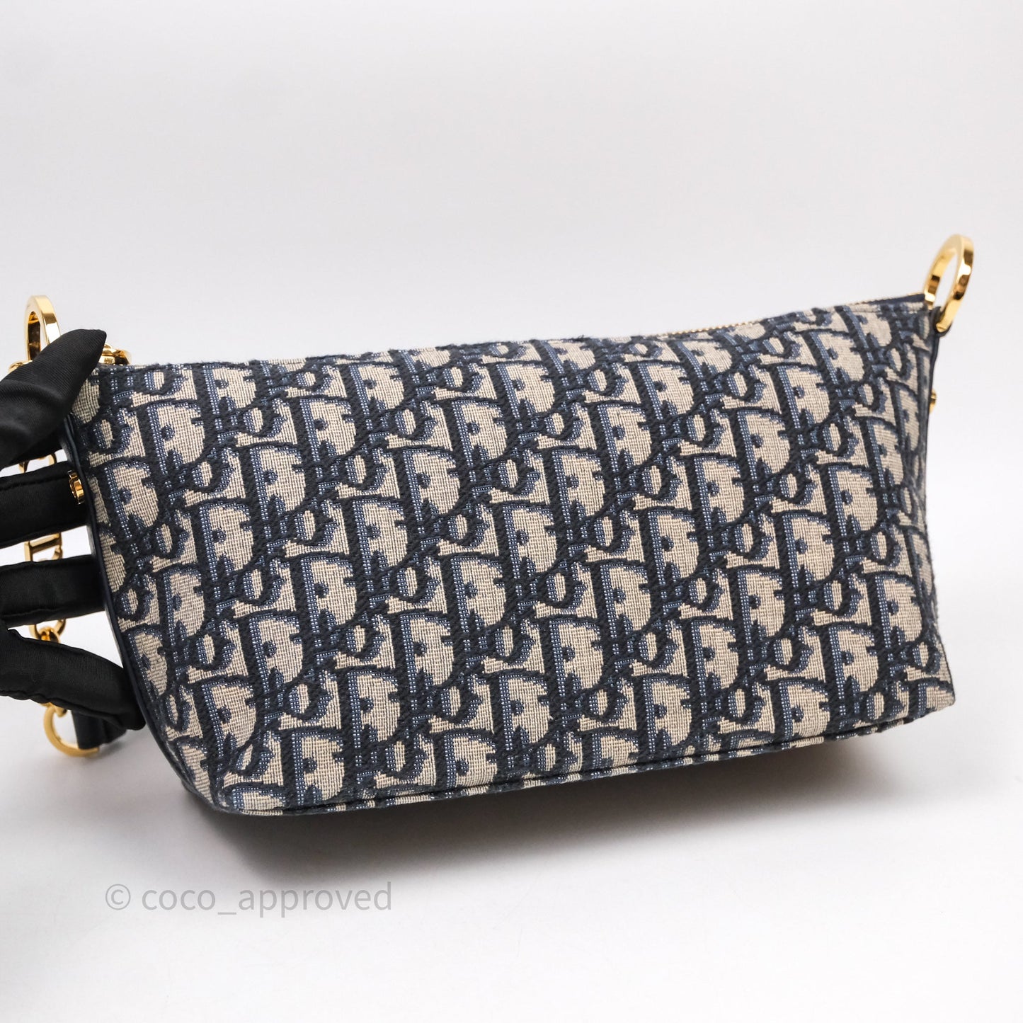 Christian Dior Oblique Star Chain Hobo Bag