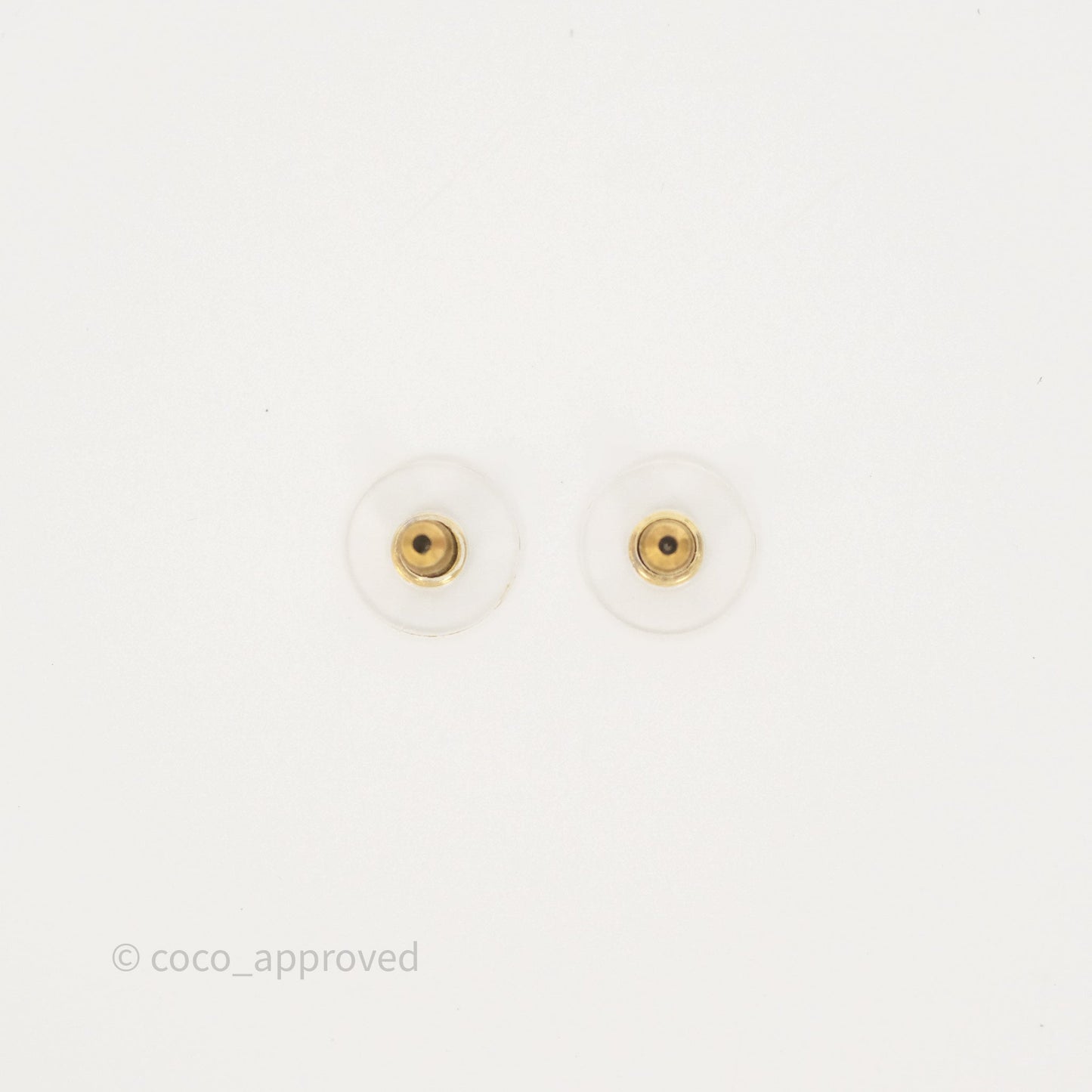 Chanel CC Pink Bead Heart Pearl Crystal CC Drop Earrings Gold Tone 21B