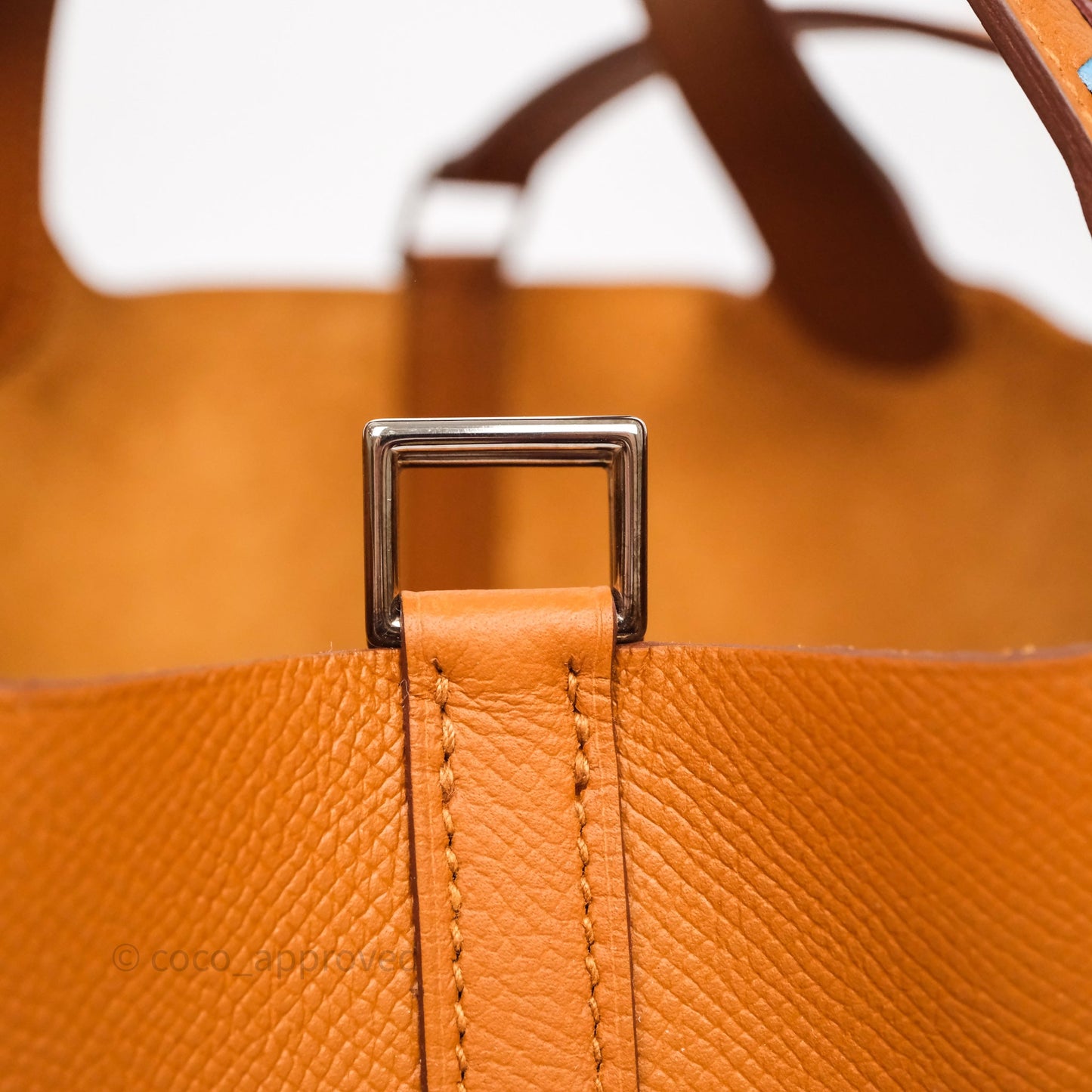 Hermès Picotin 18 Tressage Gold Epsom Palladium Hardware