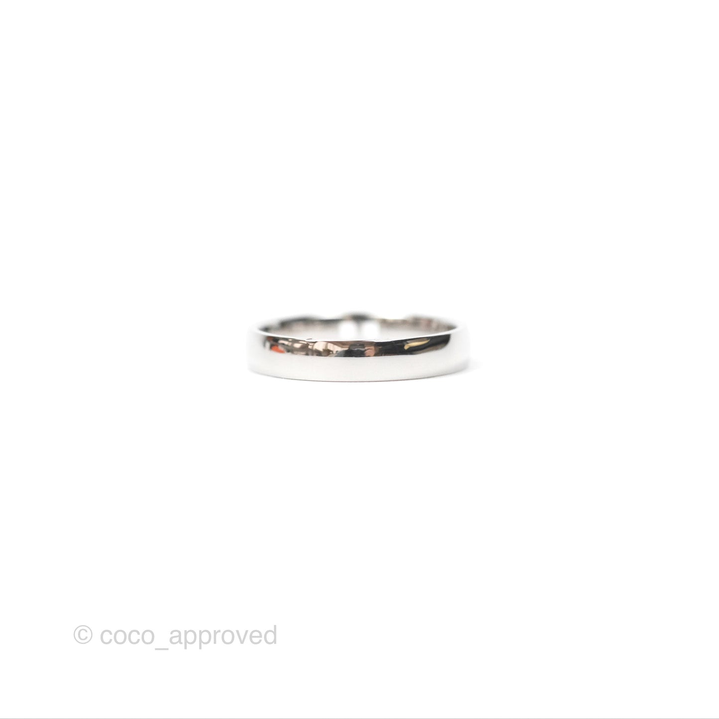 Hermès Ever Herakles Wedding Band Platinum Size 52
