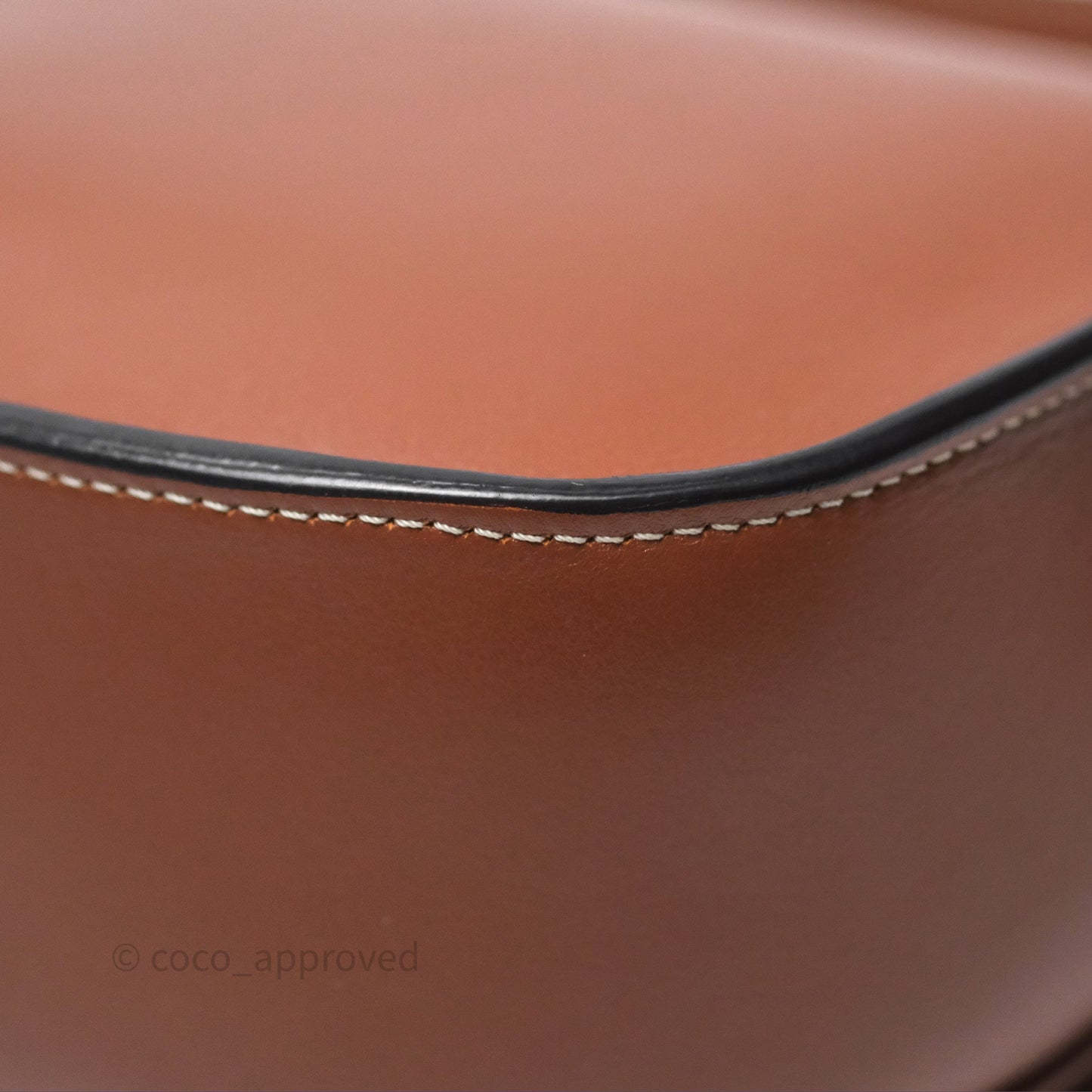 Celine Folco Cuir Triomphe in Smooth Calfskin Tan