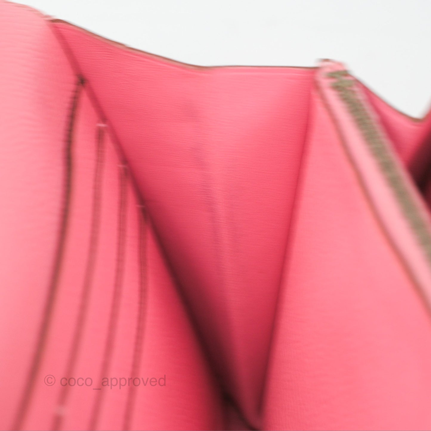 Hermès Kelly Wallet Rose Confetti Epsom Palladium Hardware