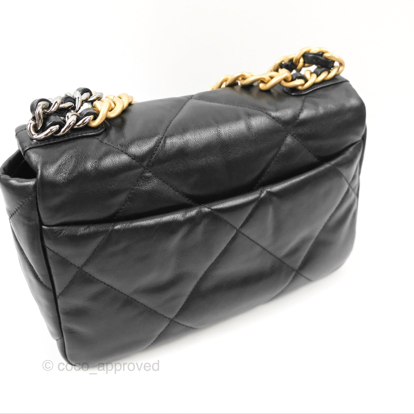 Chanel 19 Small Black Mixed Hardware