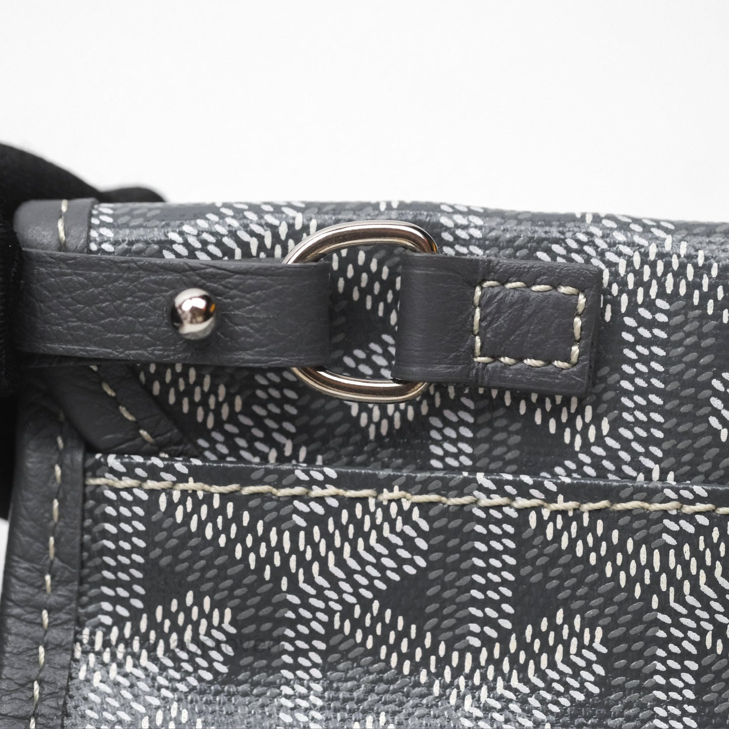 Goyard Bohème Hobo Bag Grey Goyardine Canvas