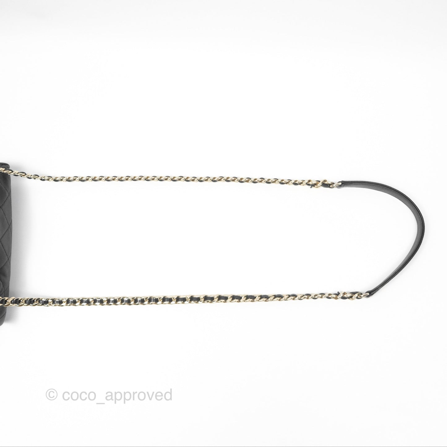 Chanel Quilted Clutch with Chain Black Lambskin Gold Hardware