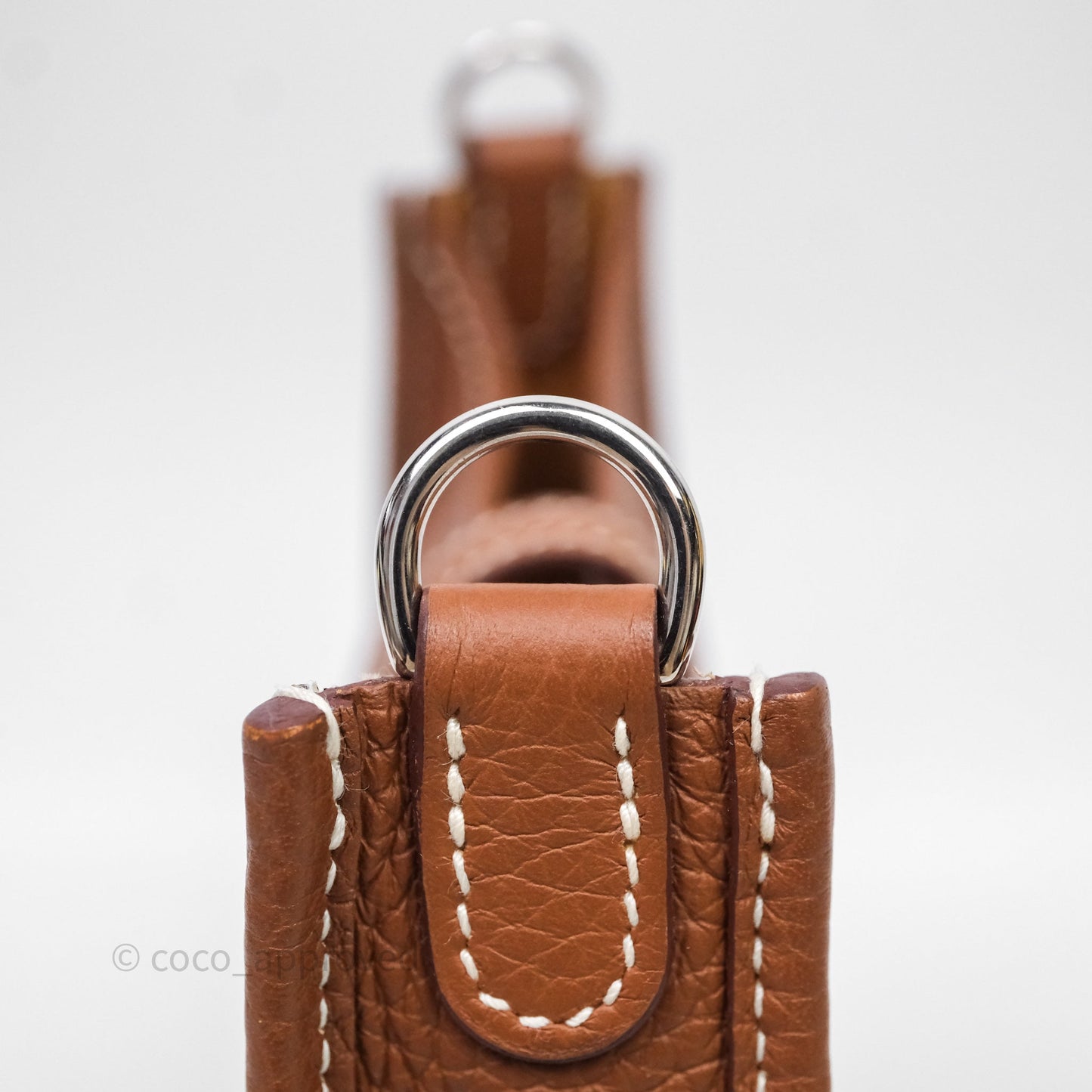 Hermès Mini Evelyne 16 Amazone Gold 37 Clemence Palladium Hardware