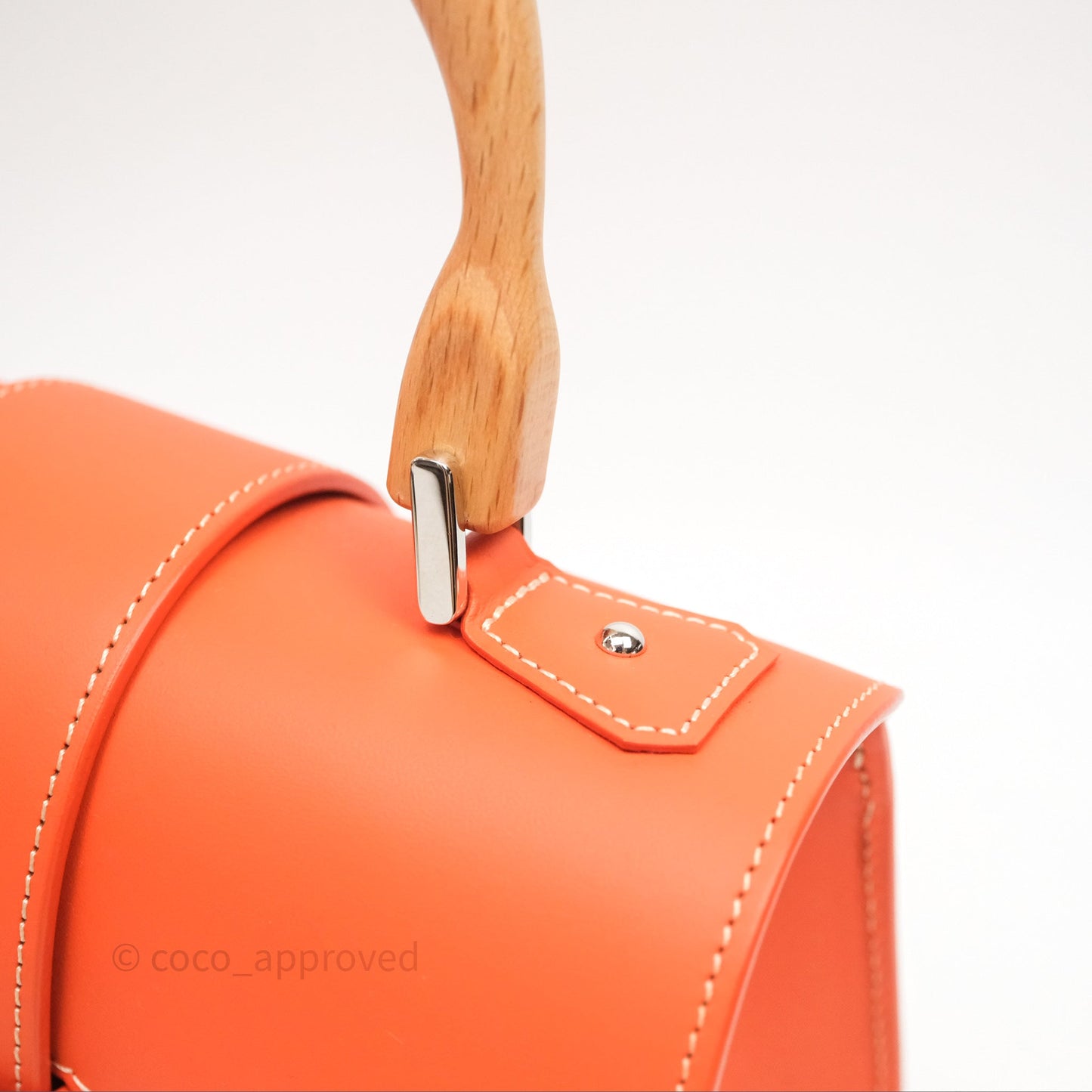 Goyard Saïgon Structuré Mini Bag Orange Goyardine Canvas