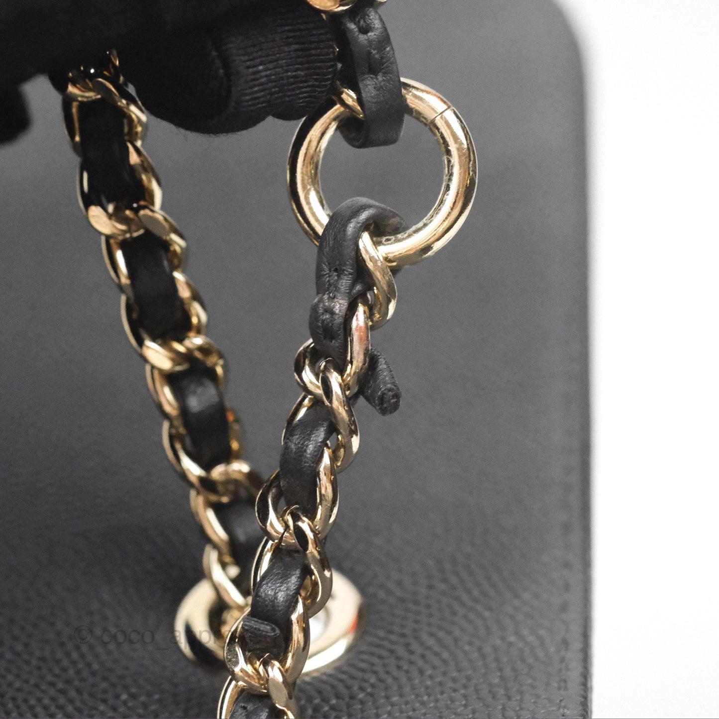 Chanel Quilted Business Affinity Backpack Black Caviar Gold Hardware