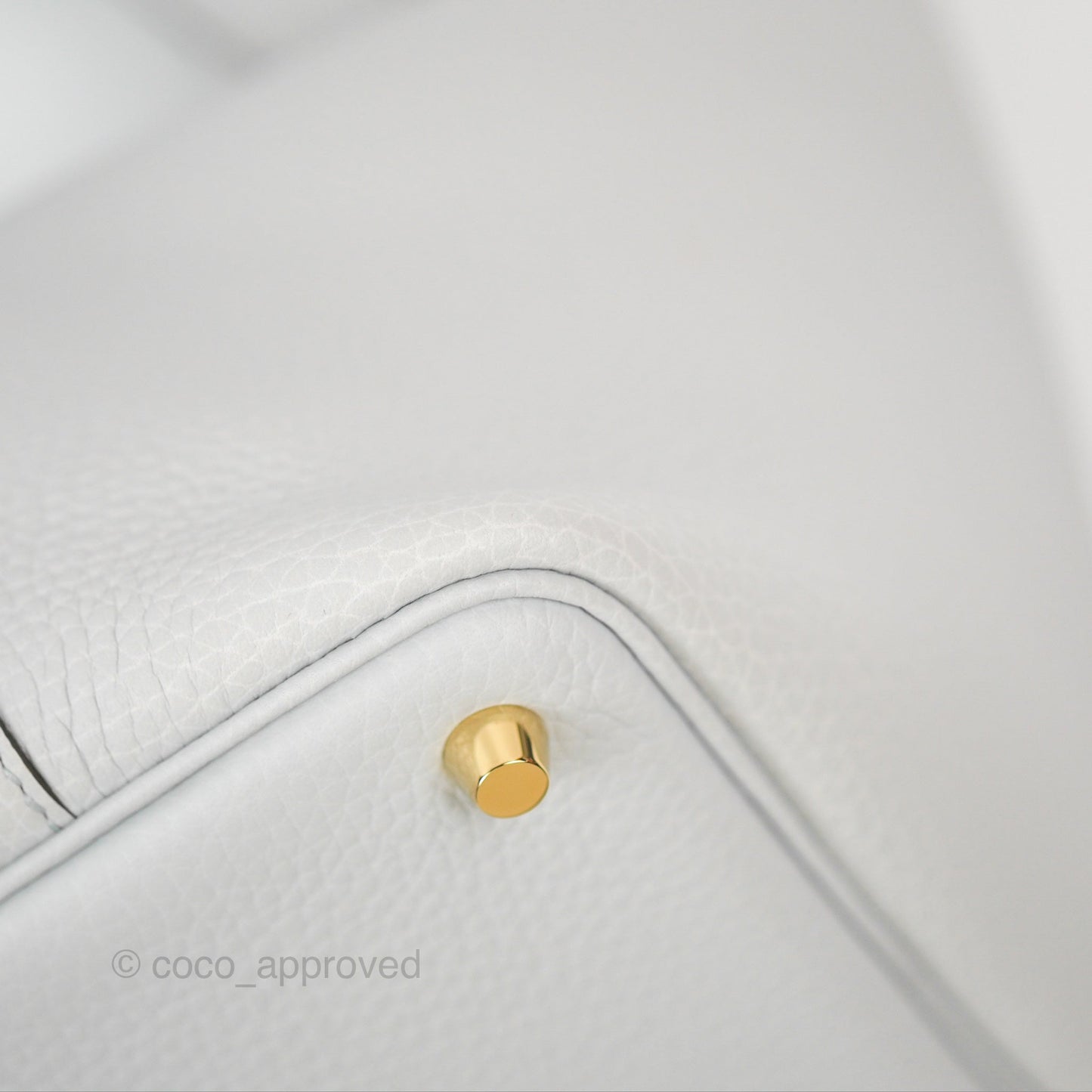 Hermès Picotin 18 Blue Pale Clemence Gold Hardware