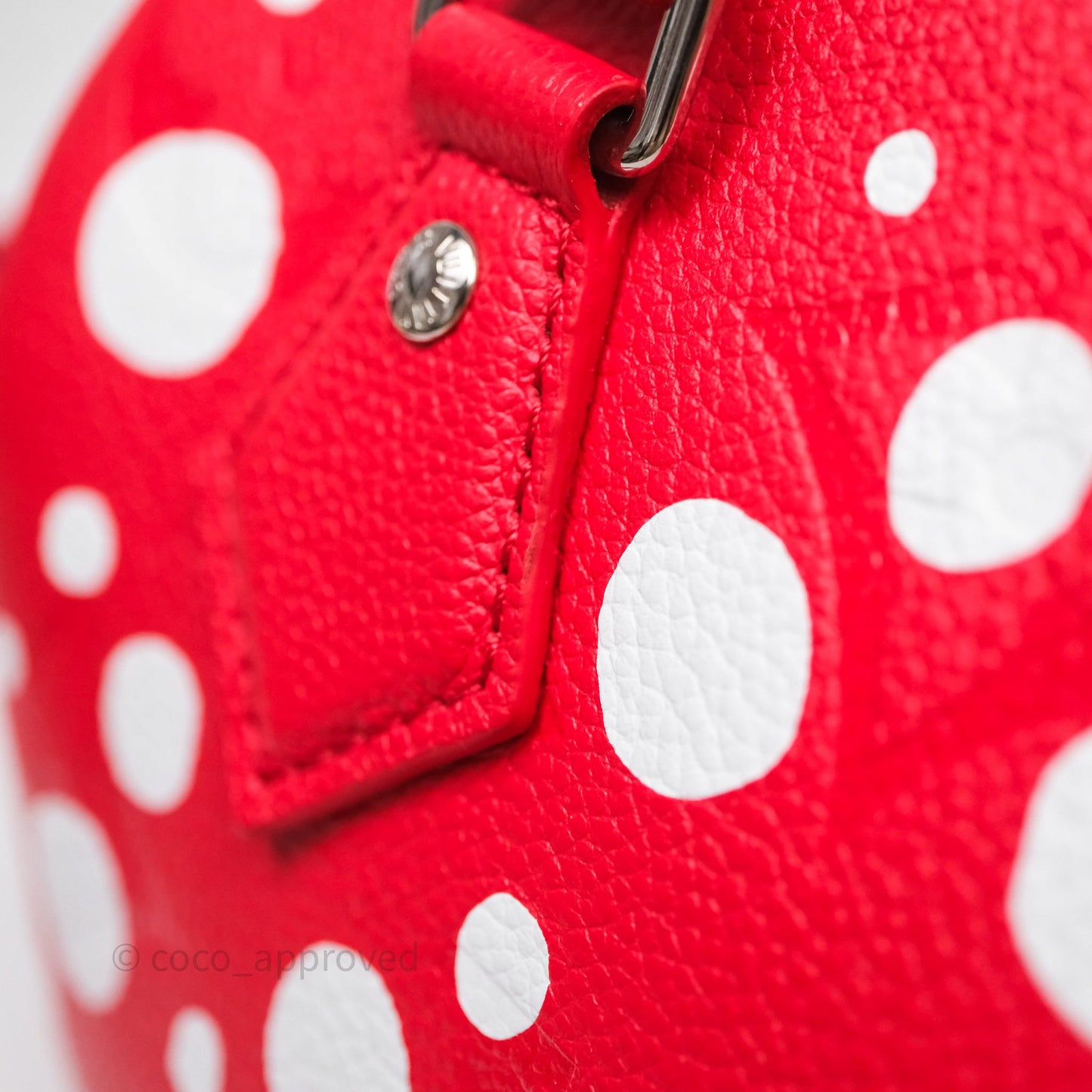 Louis Vuitton x Yayoi Kusama Speedy Bandoulière 20 Red