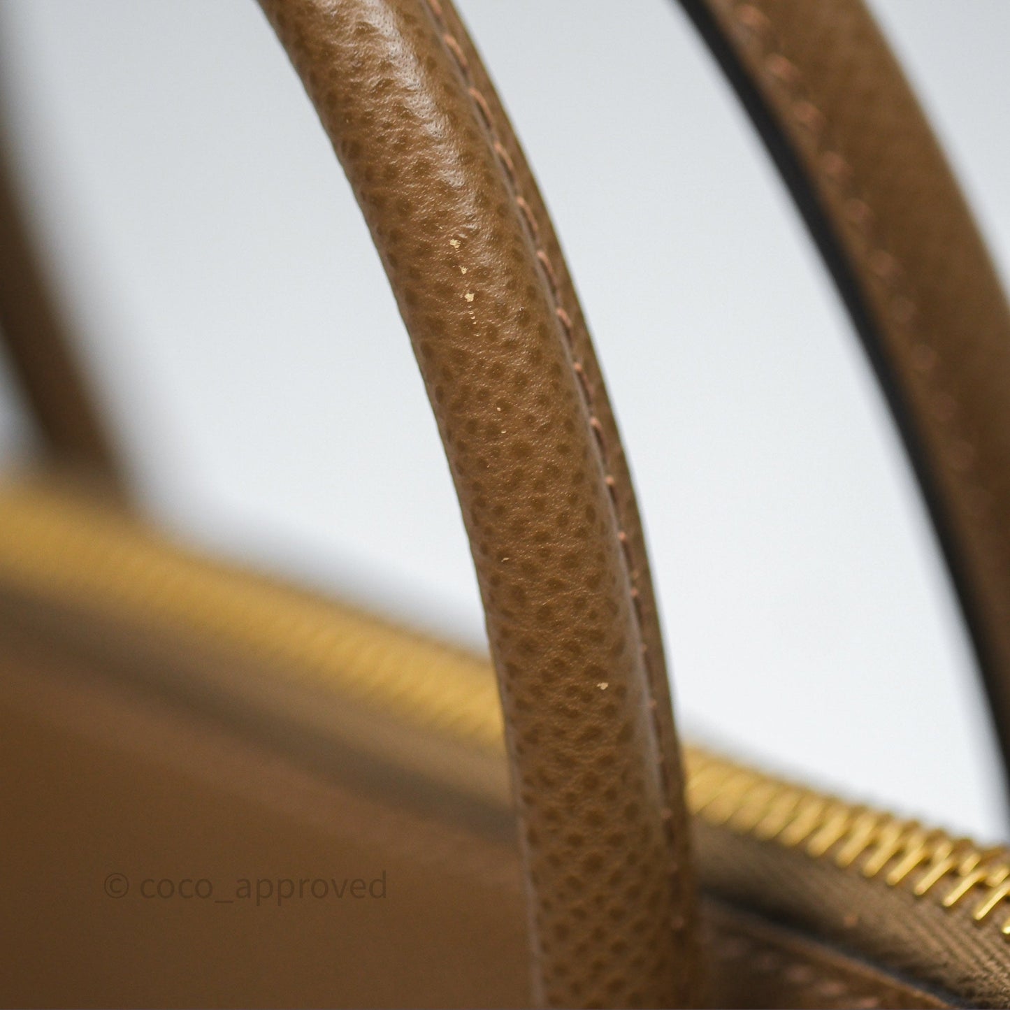 Hermès Bolide 25 Alezan 3G Epsom Gold Hardware