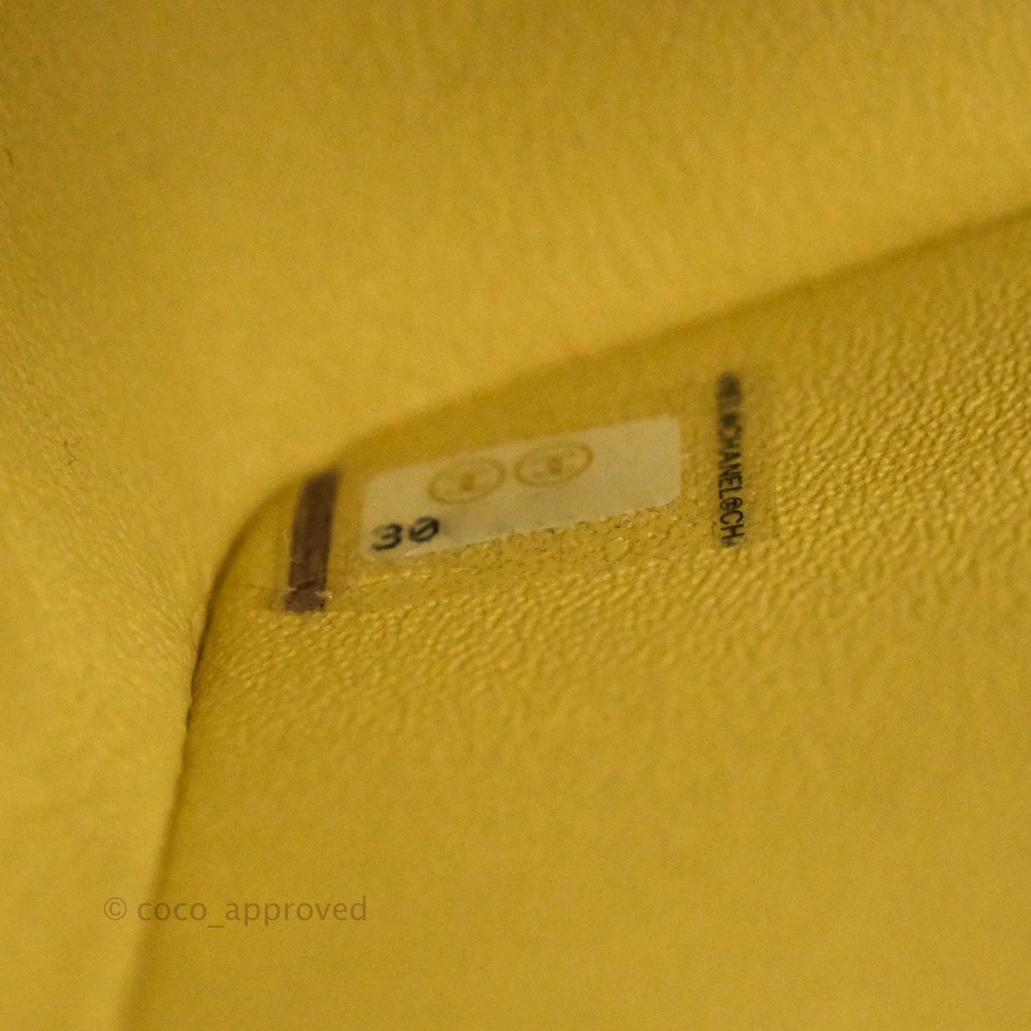 Chanel Quilted Mini Square Yellow Lambskin Gold Hardware