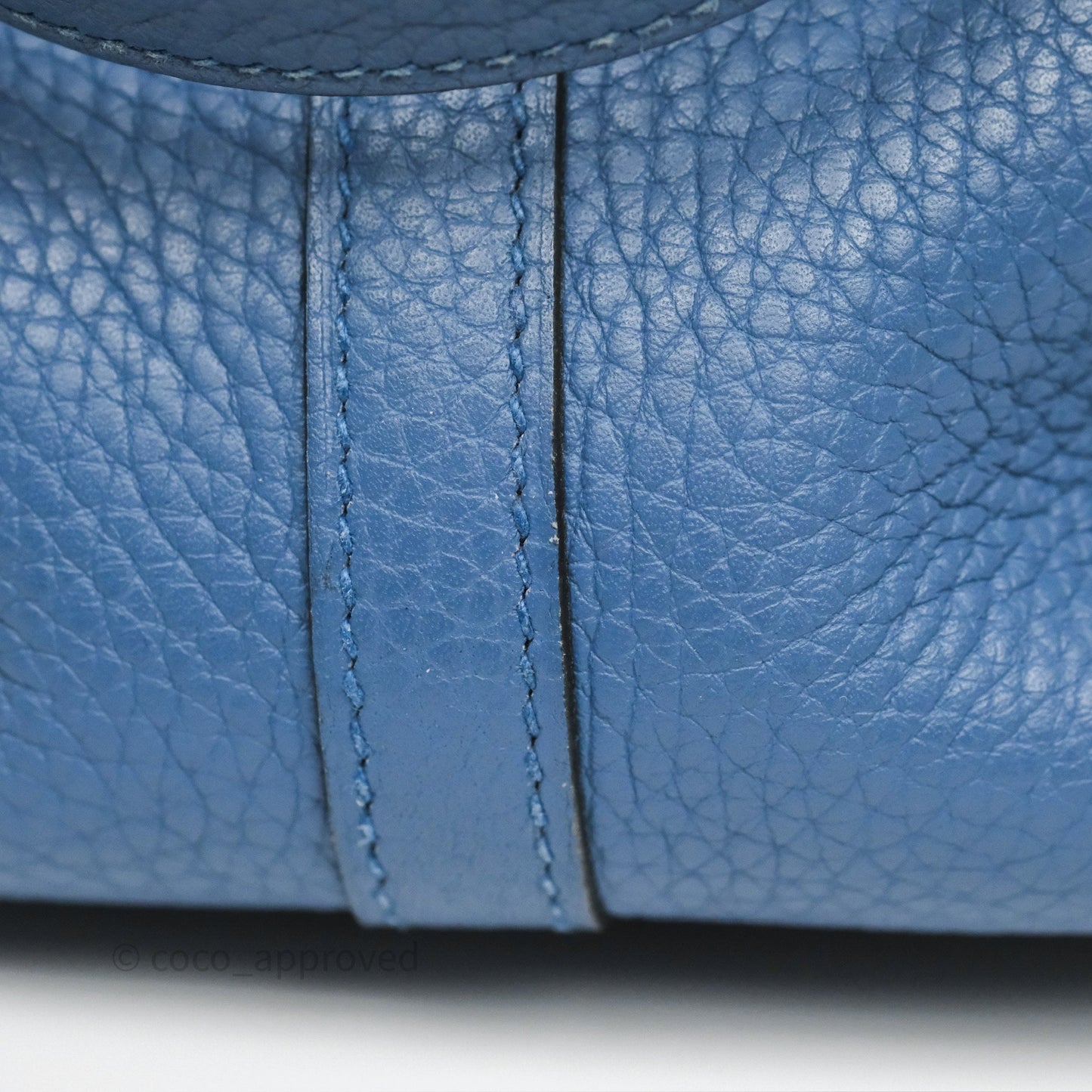 Hermès Picotin 22 Bleu Agate R2 Clemence Palladium Hardware