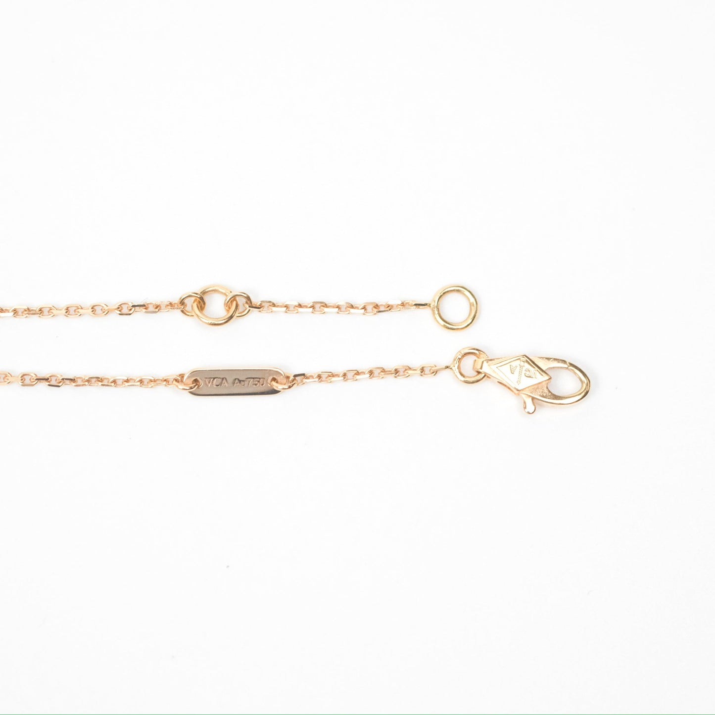 Van Cleef & Arpels Sweet Alhambra Pendant Rose Gold