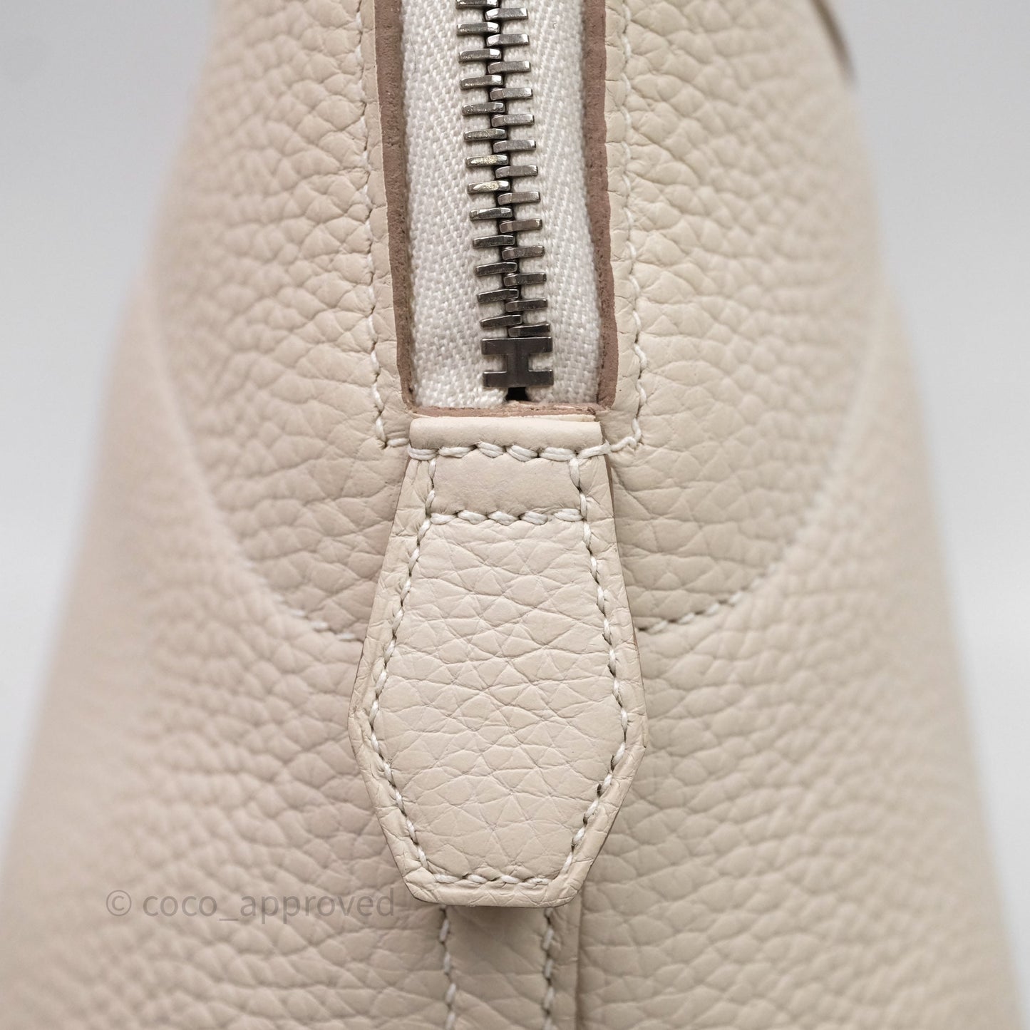 Hermes Bolide 31 Clemence Craie 10 Palladium Hardware