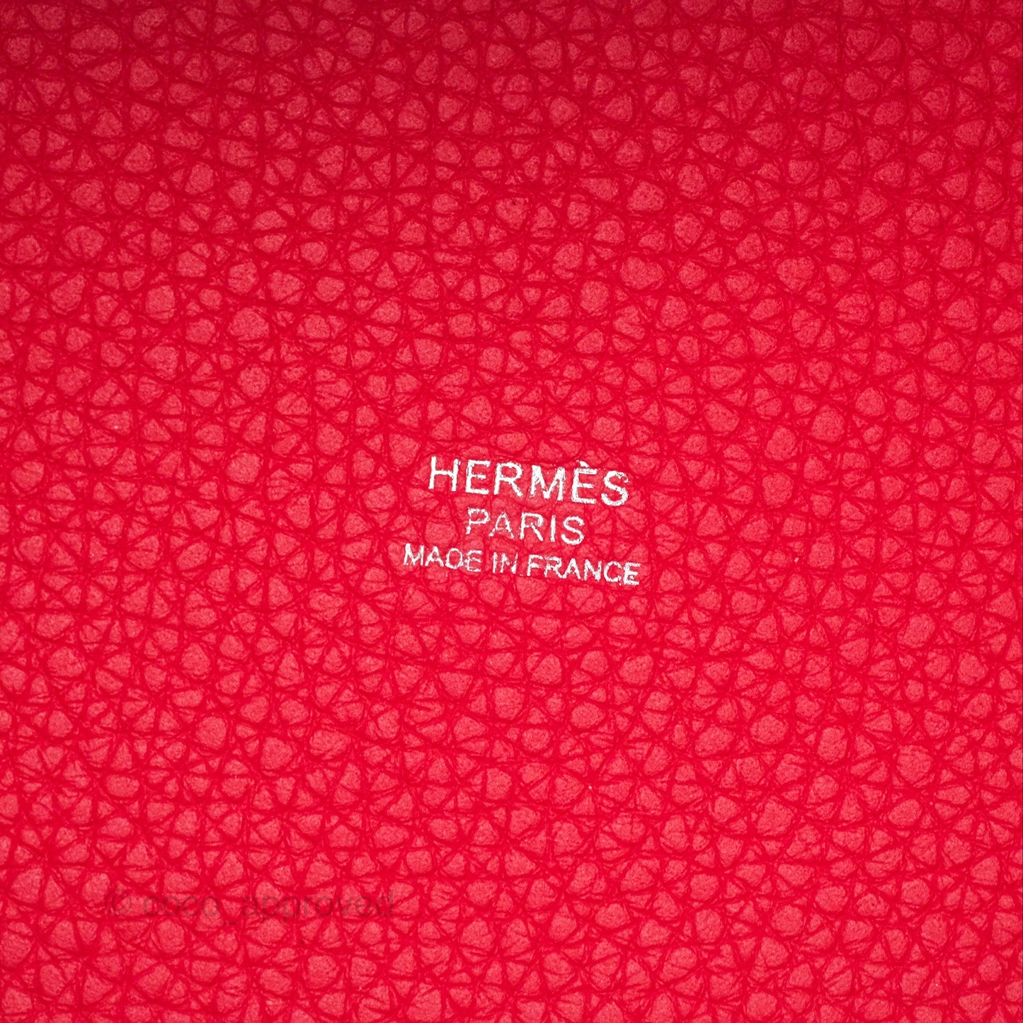 Hermès Picotin Lock 18 Vermillon Taurillon Clemence Palladium Hardware