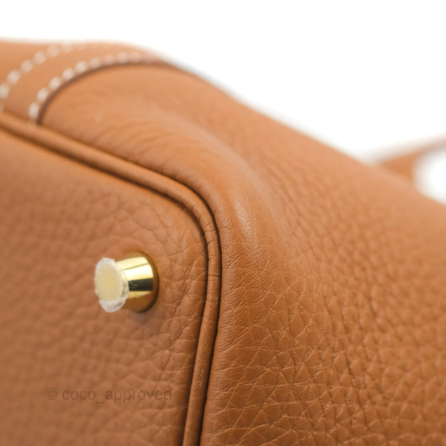 Hermès Picotin Lock 18 PM Gold Clemence Gold Hardware