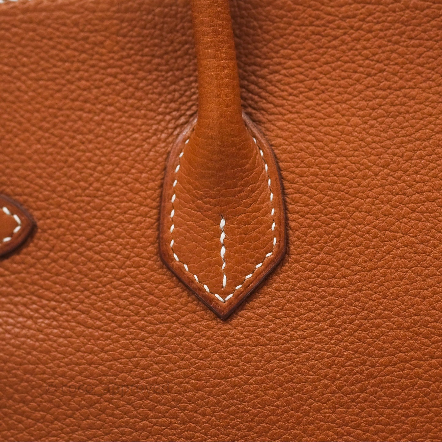 Hermès Birkin 25 Retourne Fauve 34 Barenia Gold Hardware