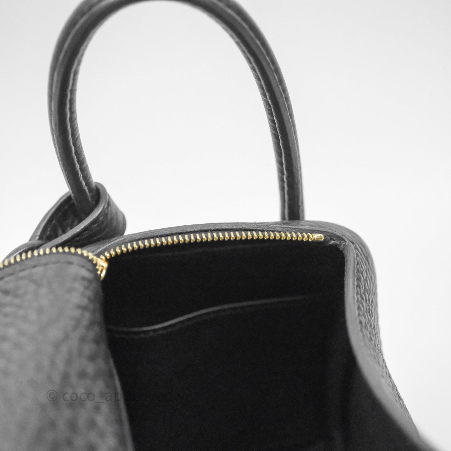 Hermès Mini Lindy 20 Noir 89 Clemence Gold Hardware