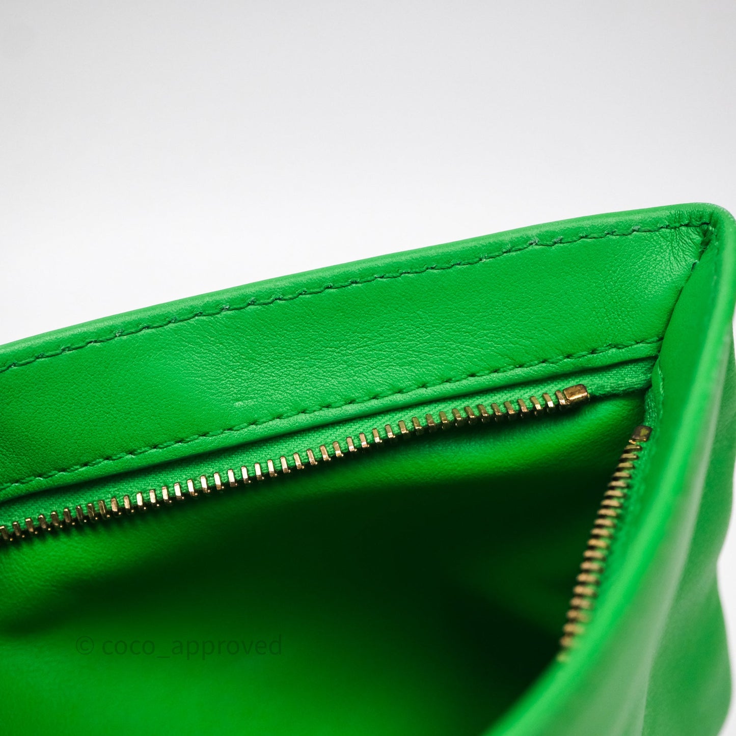 Bottega Veneta Mini Twist Knot Bag Green