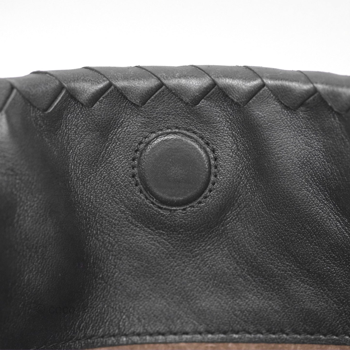 Bottega Veneta Shoulder Bag Black So Black Hardware
