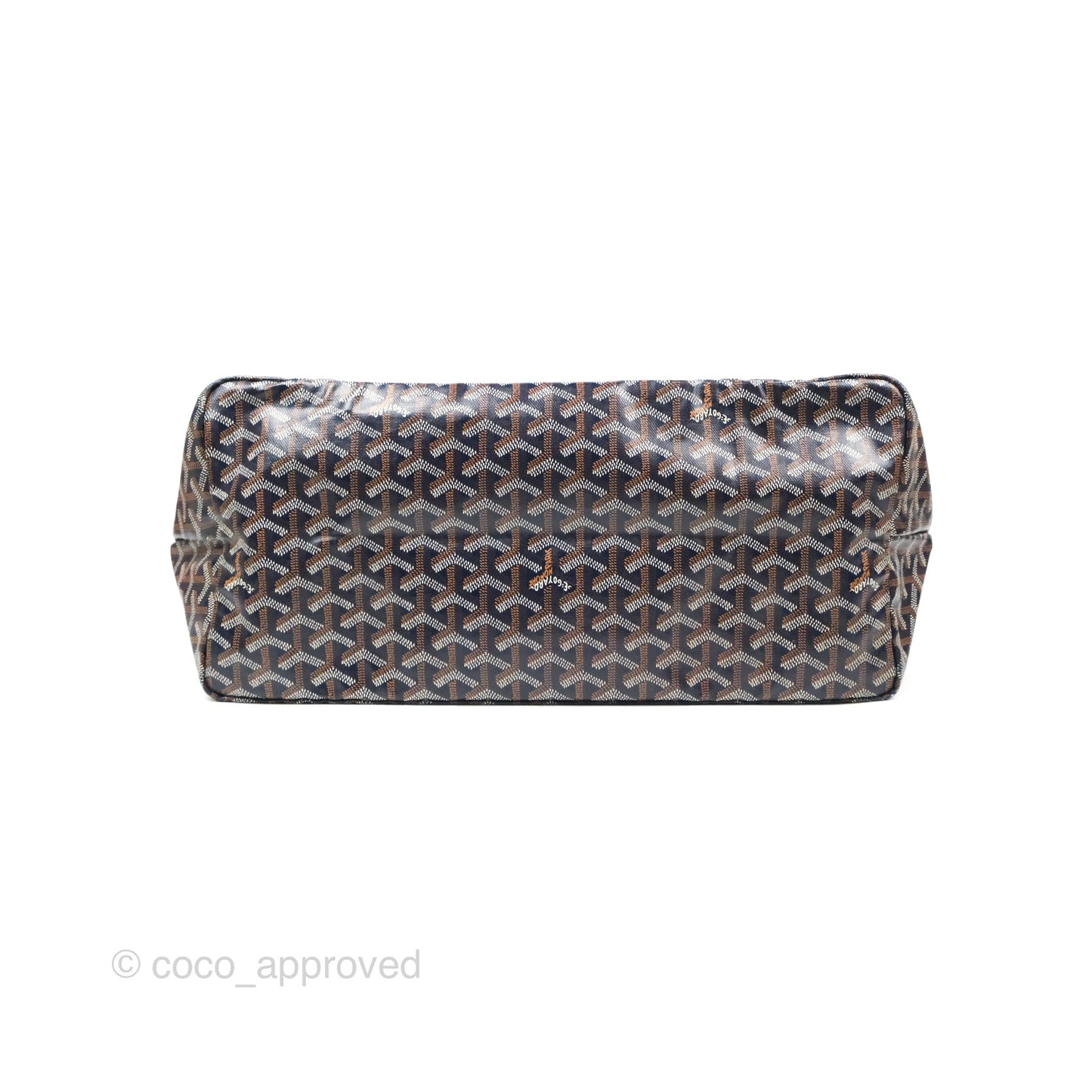 Goyard St. Louis Tote GM Navy/Tan