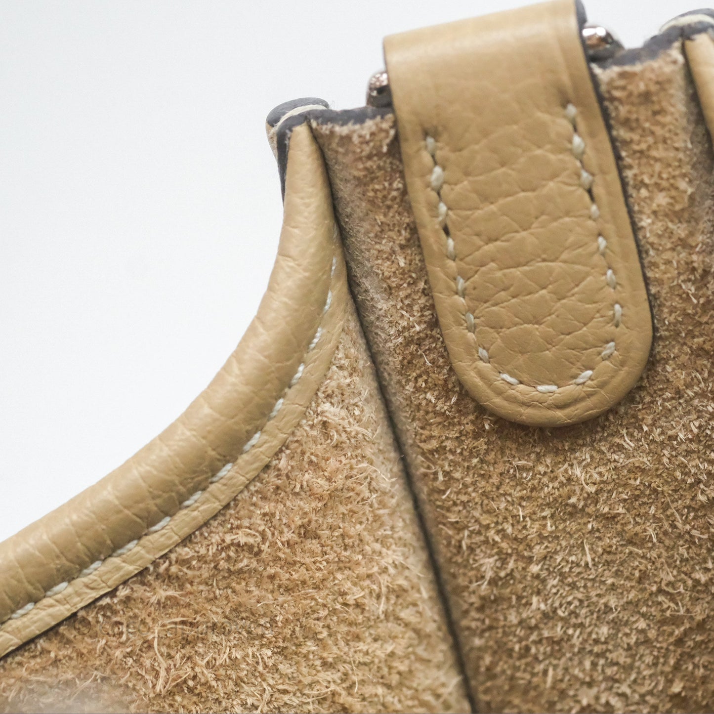 Hermès Mini Evelyne 16 Trench Clemence Palladium Hardware