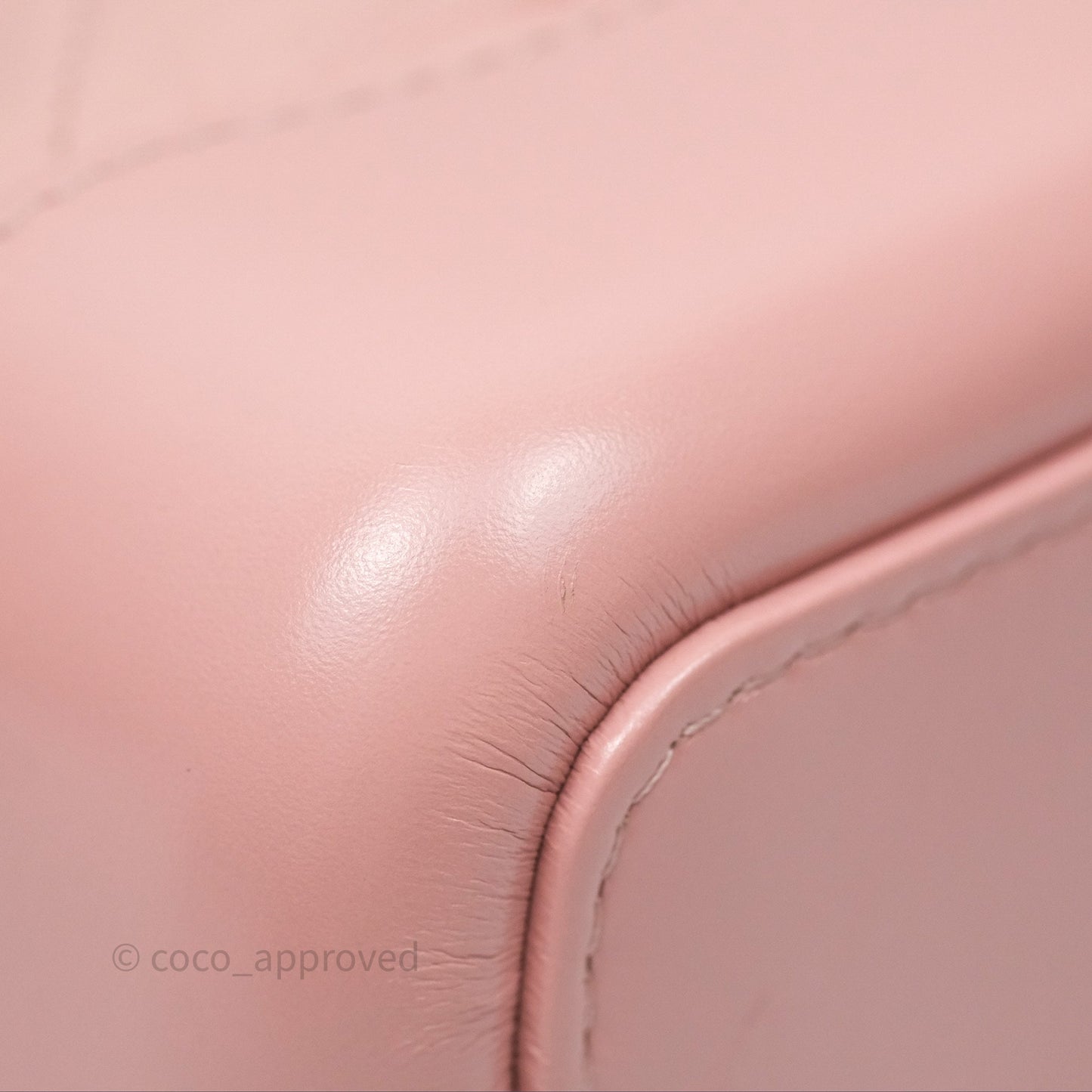 Chanel Small Gabrielle Hobo Quilted Pink Aged Calfskin