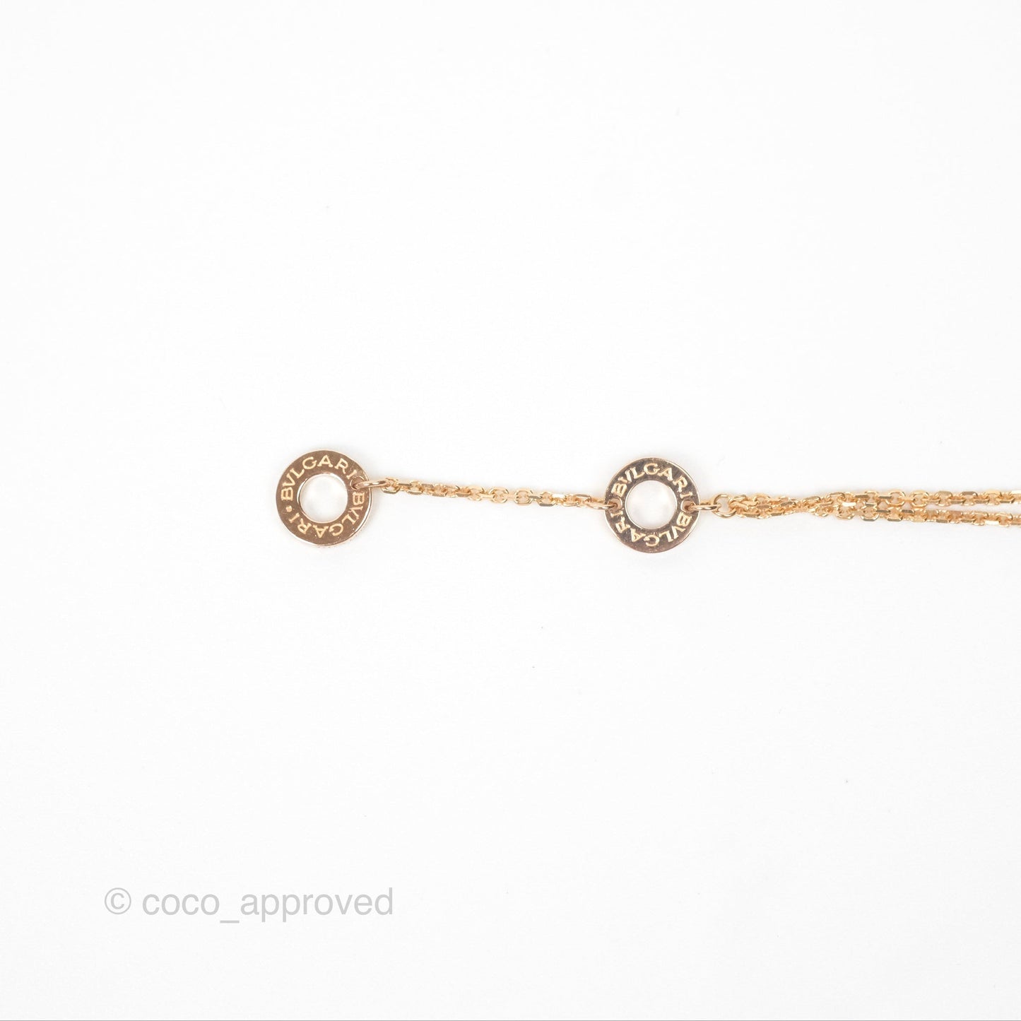 Bvlgari Divas Dream Bracelet 18K Rose Gold Mother of Pearl