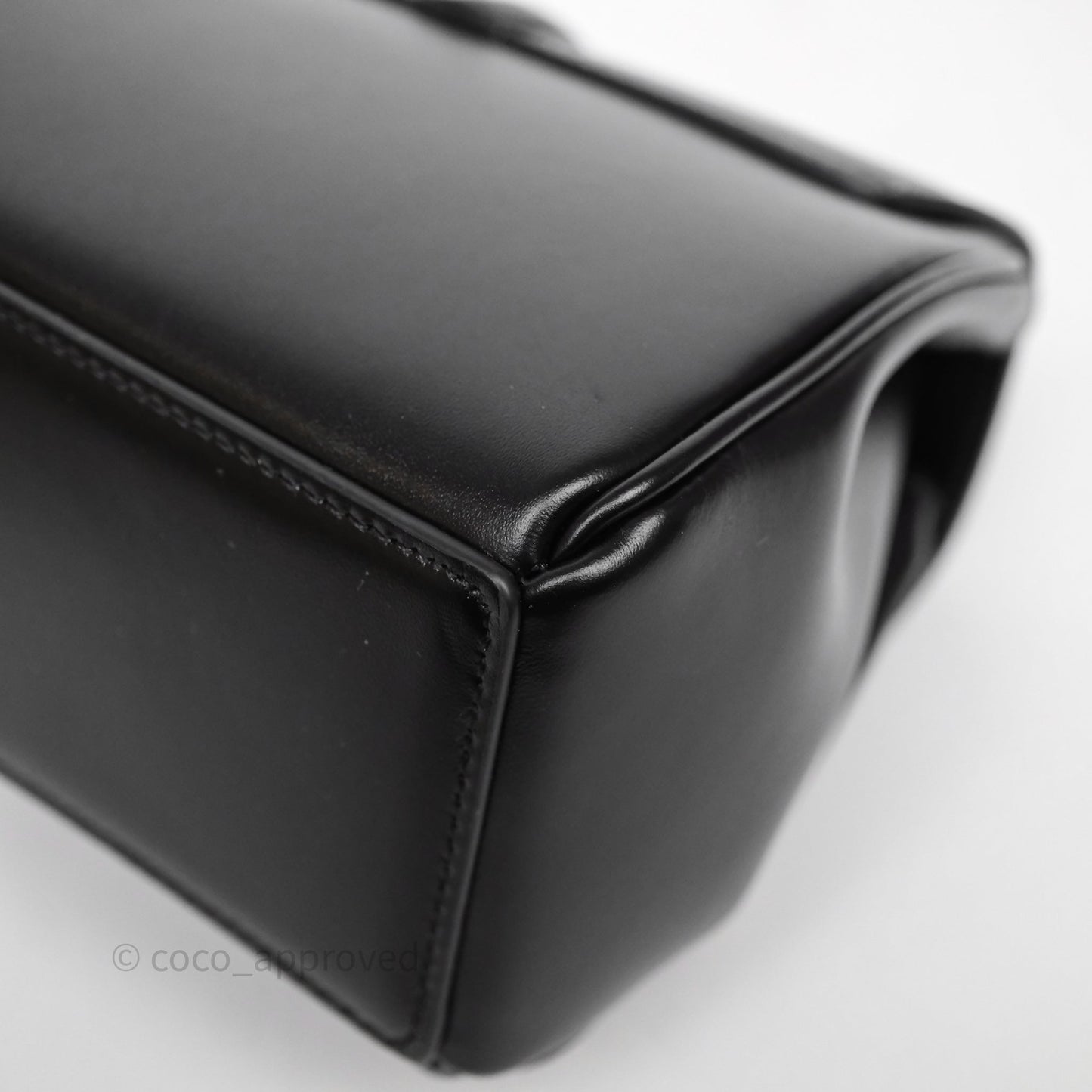 Celine Mini 16 Bag in Satinated Calfskin Black
