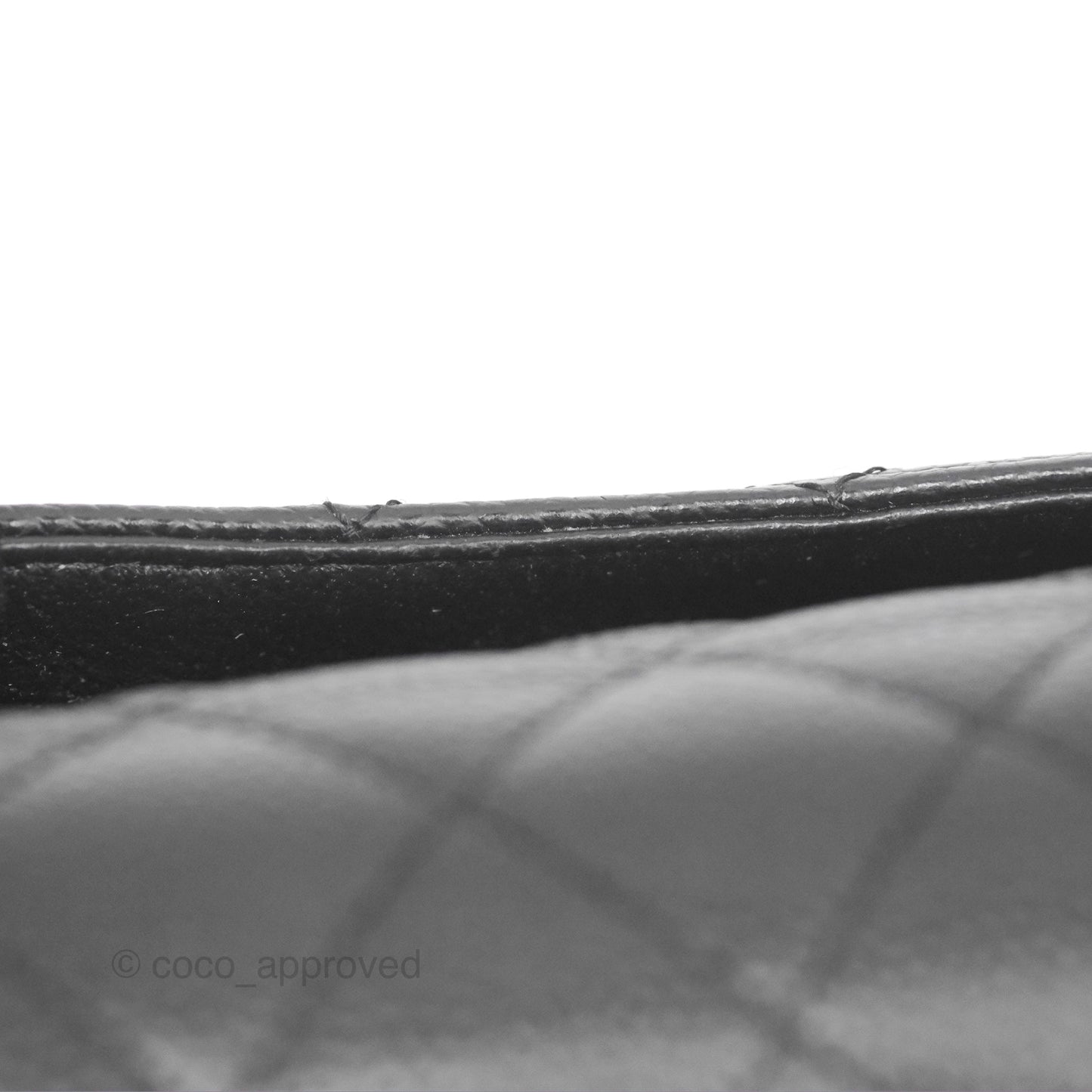 Chanel Classic M/L Medium Flap Quilted Black Caviar Silver Hardware