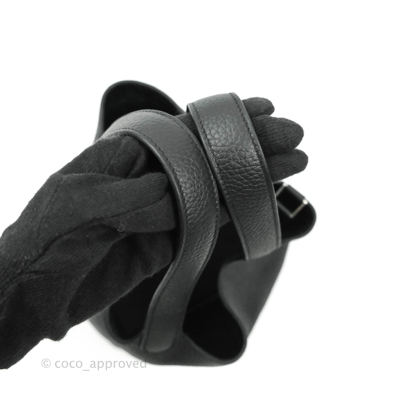 Hermès Taurillon Clemence Picotin Lock 18 PM Black Palladium Hardware