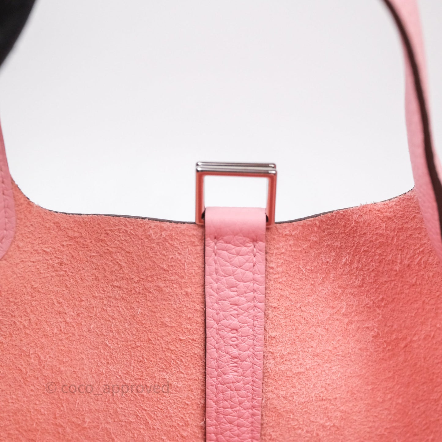 Hermès Picotin 18 Rose Sakura 3Q Clemence Palladium Hardware