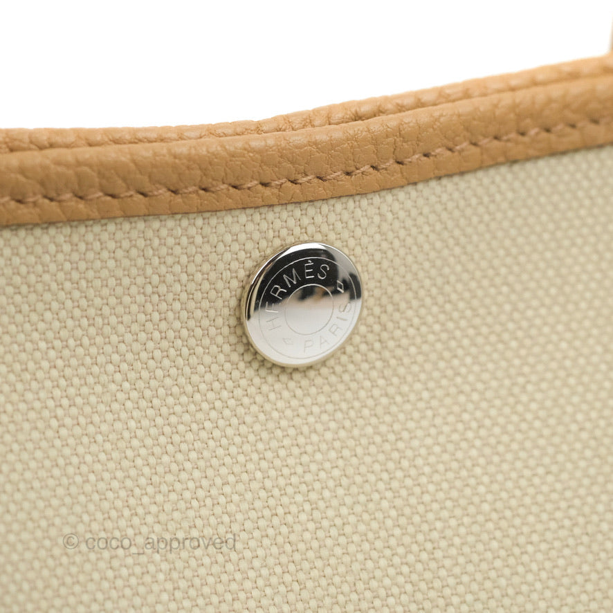Hermès Garden Party 30 Beton 8L Biscuit 48 Canvas