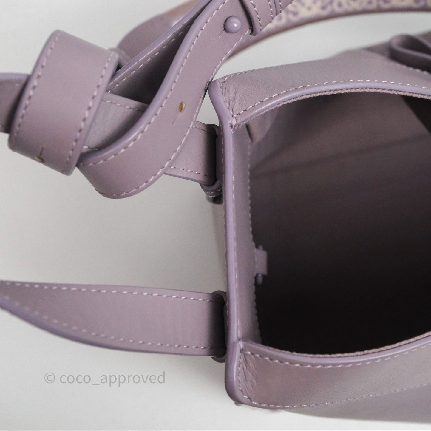 Loewe Small Hammock Shoulder Bag Calfskin Purple