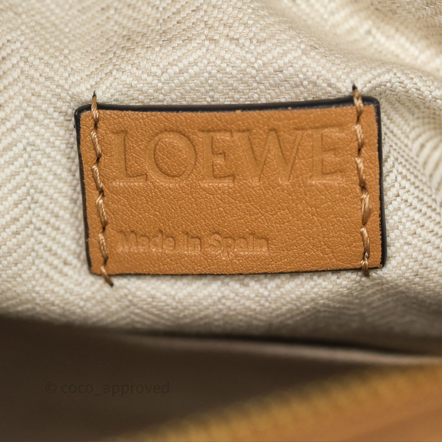 Loewe Small Puzzle Bag Warm Desert & Mink Two Tone Calfskin