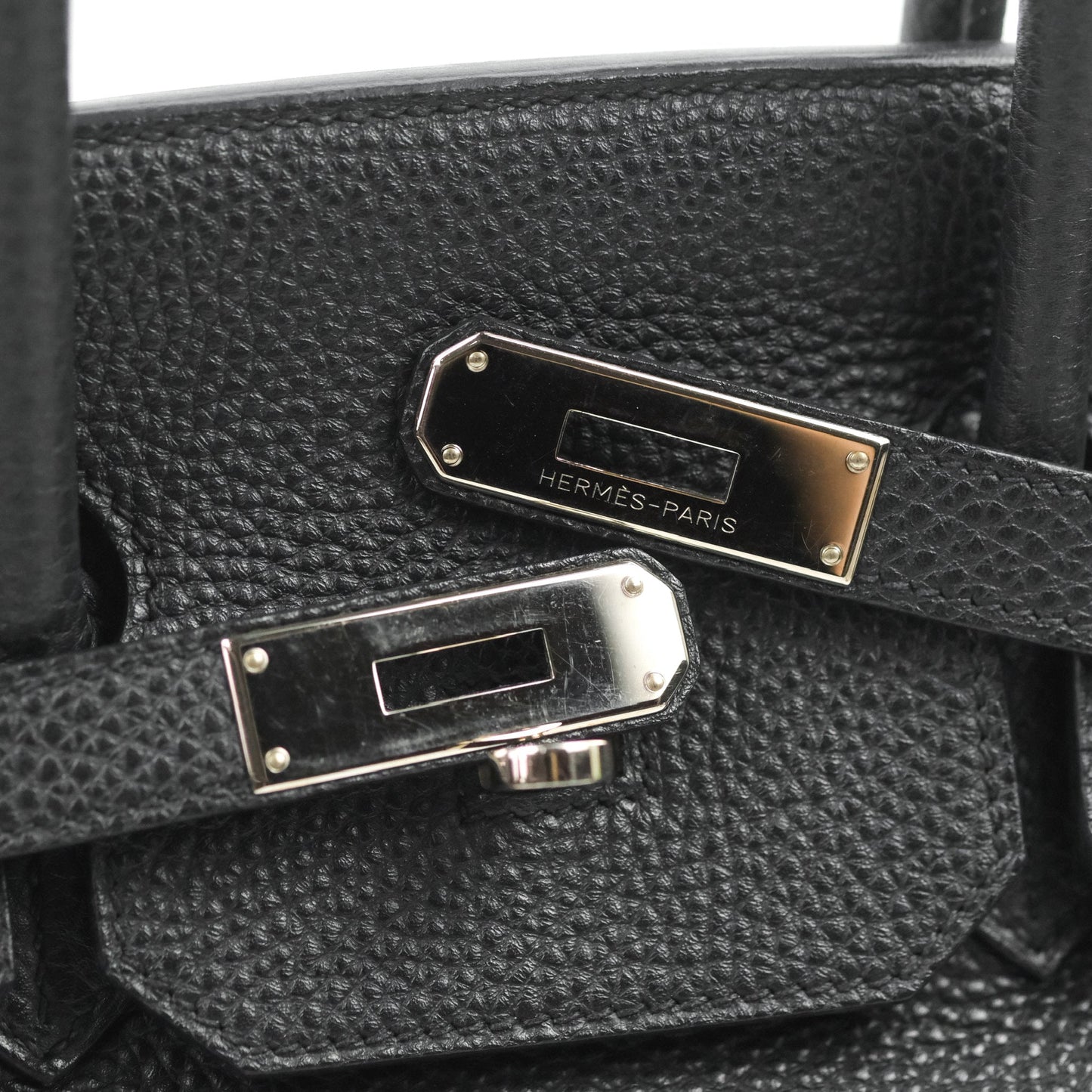 Hermès Birkin 35 Black Togo Palladium Hardware