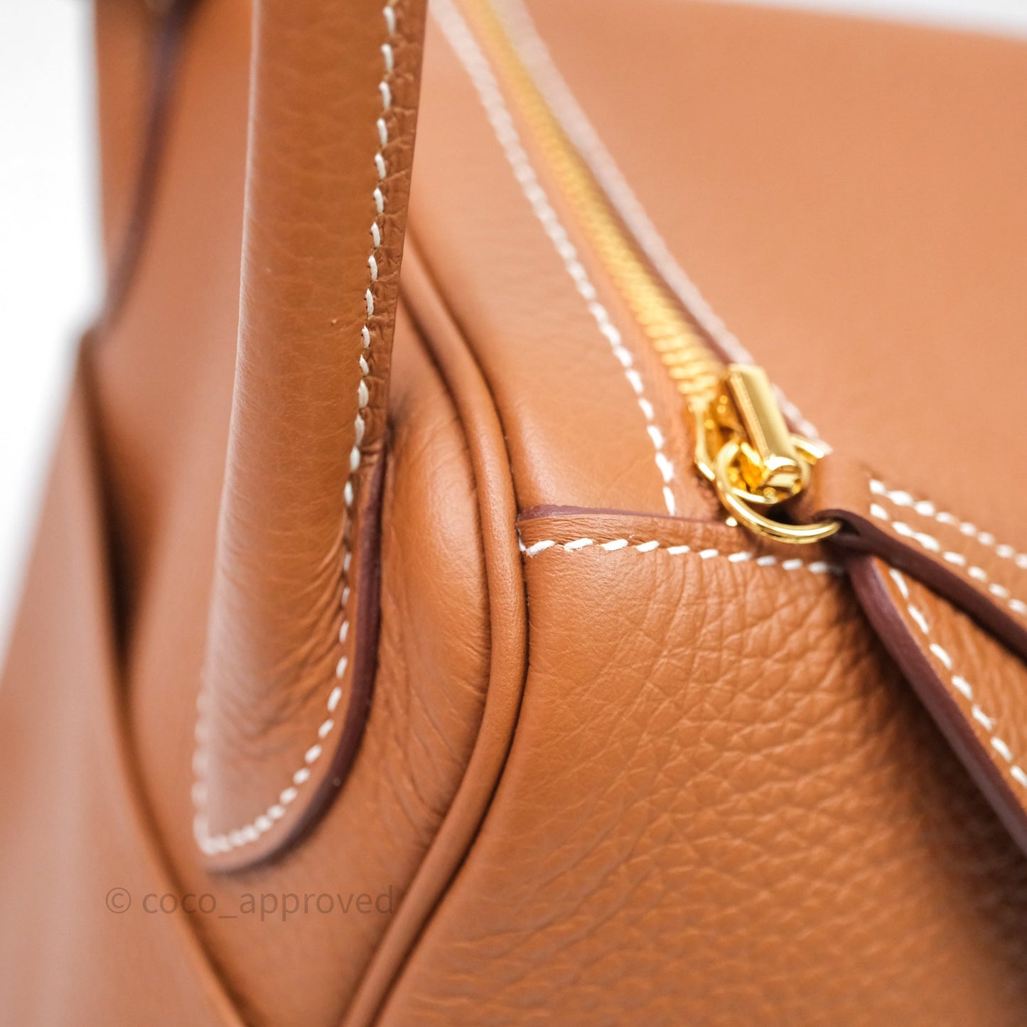 Hermès Lindy 30 Gold 37 Clemence Gold Hardware