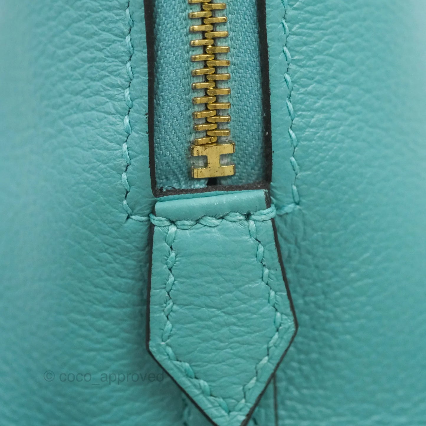 Hermes Mini Bolide 1923 Bag Bleu Atoll Evecolor Gold Hardware