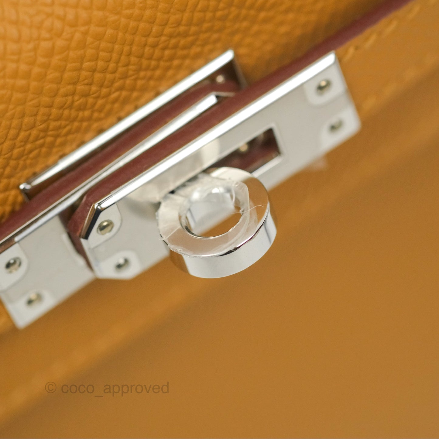Hermès Sellier Kelly 25 Sesame 2S Epsom Palladium Hardware