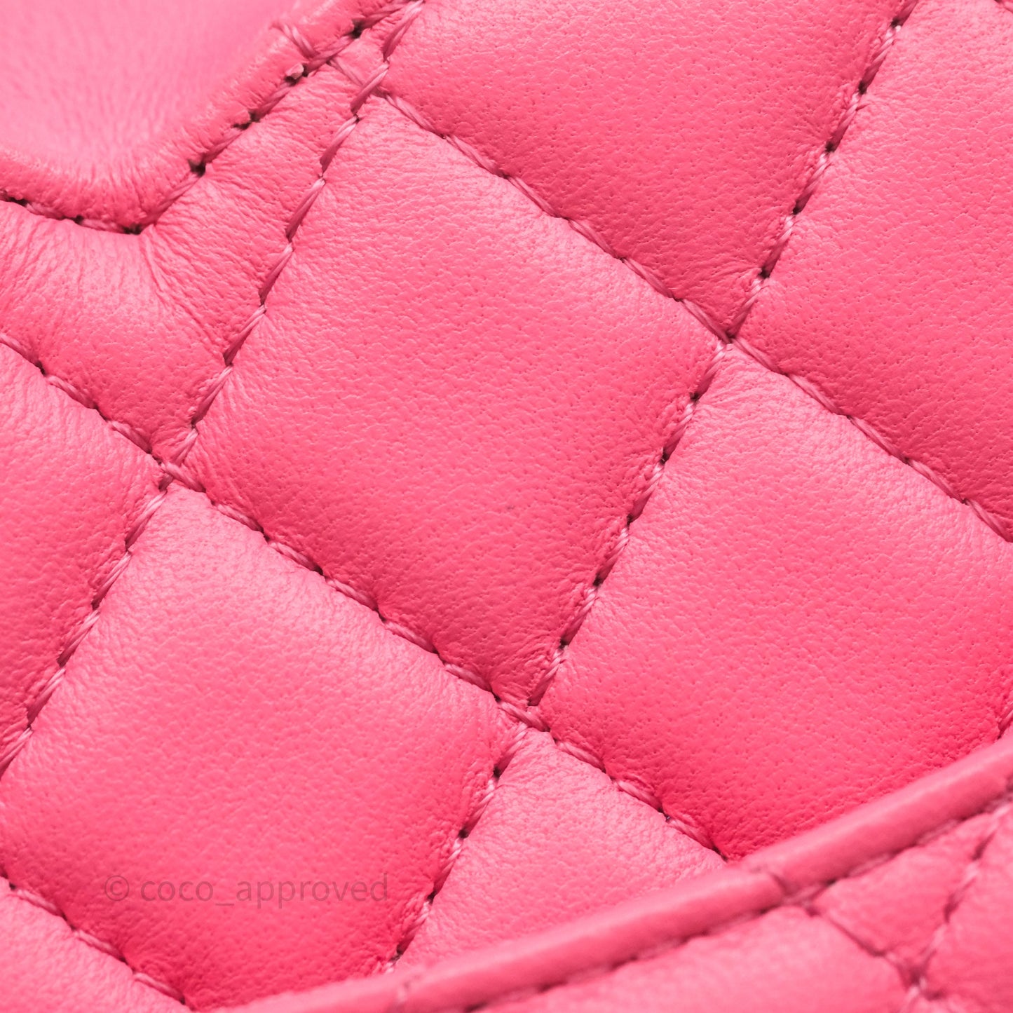 Chanel Large Heart Bag Pink Lambskin Gold Hardware 22S