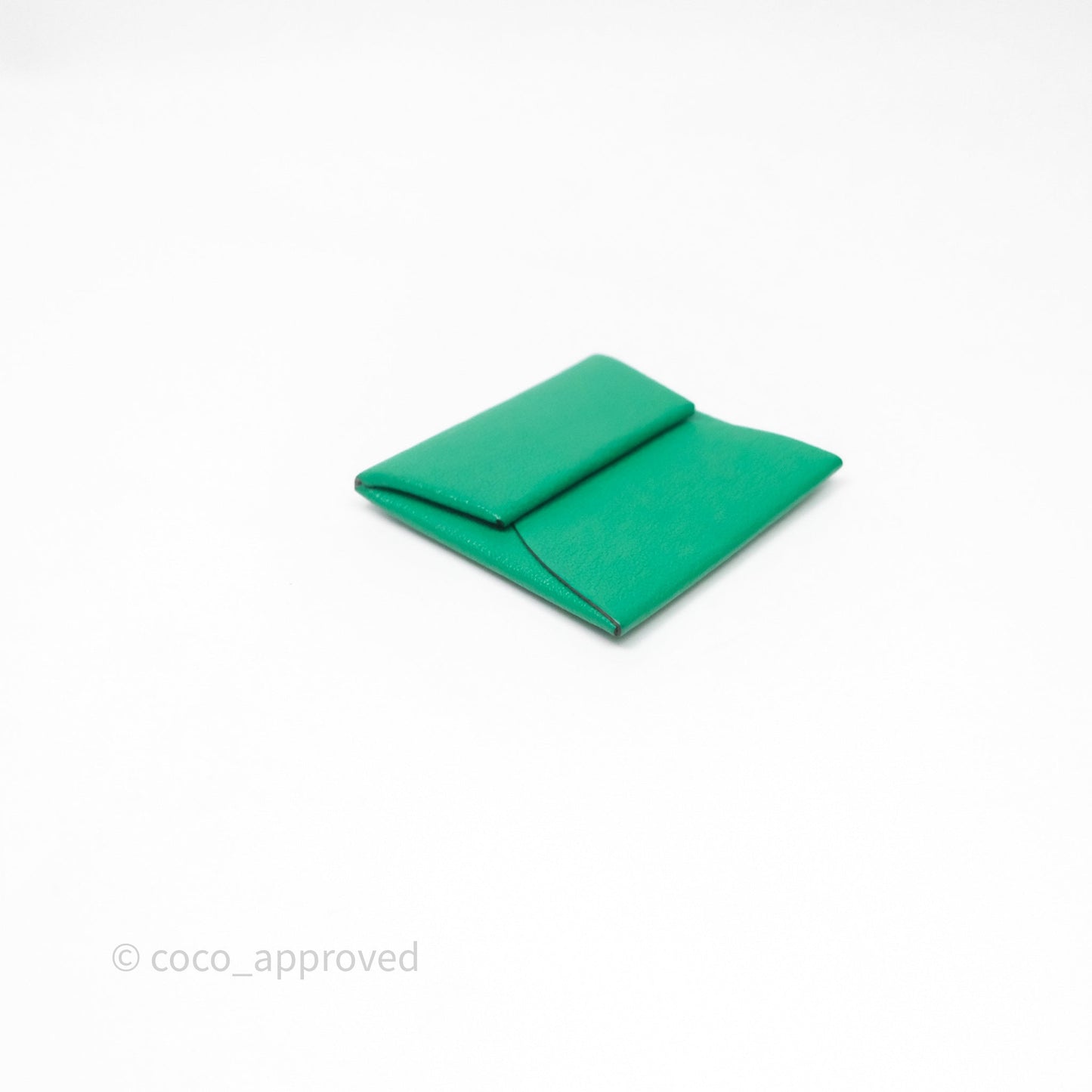 Hermès Bastia Coin Purse Green