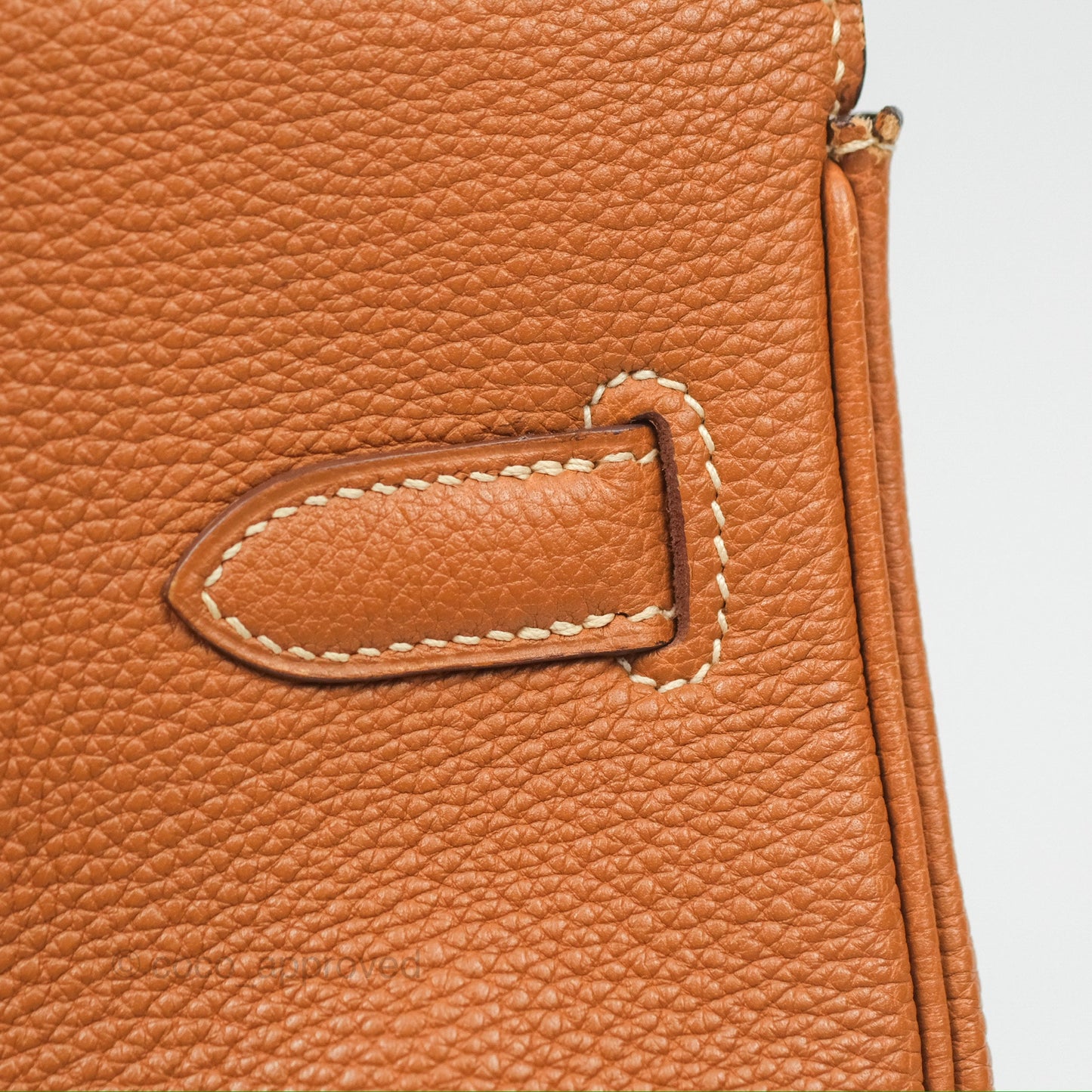 Hermès Birkin 30 Retourne Gold Clemence Palladium Hardware