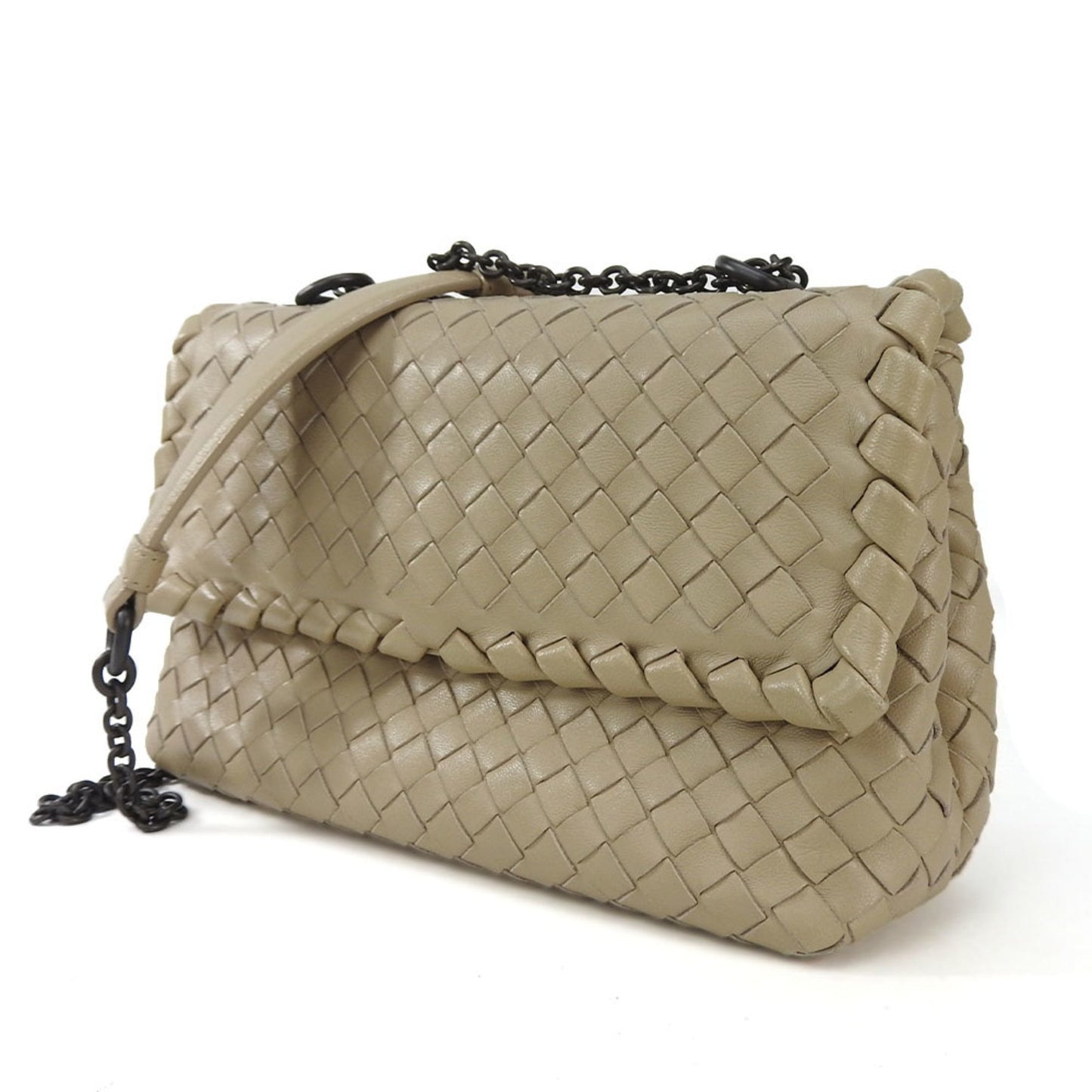 Luxury Bottega Veneta Intrecciato  Leather Shoulder Bag ()
