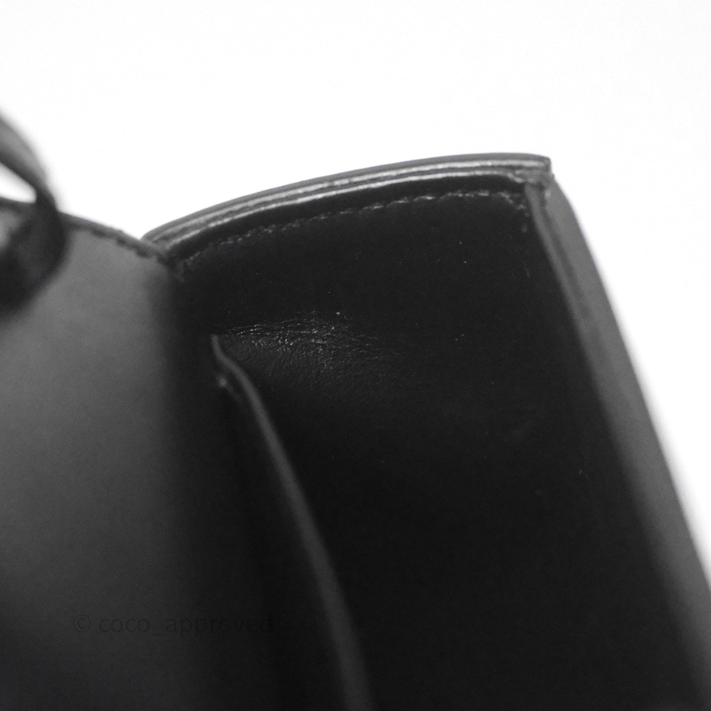 Celine Mini Claude Triomphe Bag Black Shiny Calfskin