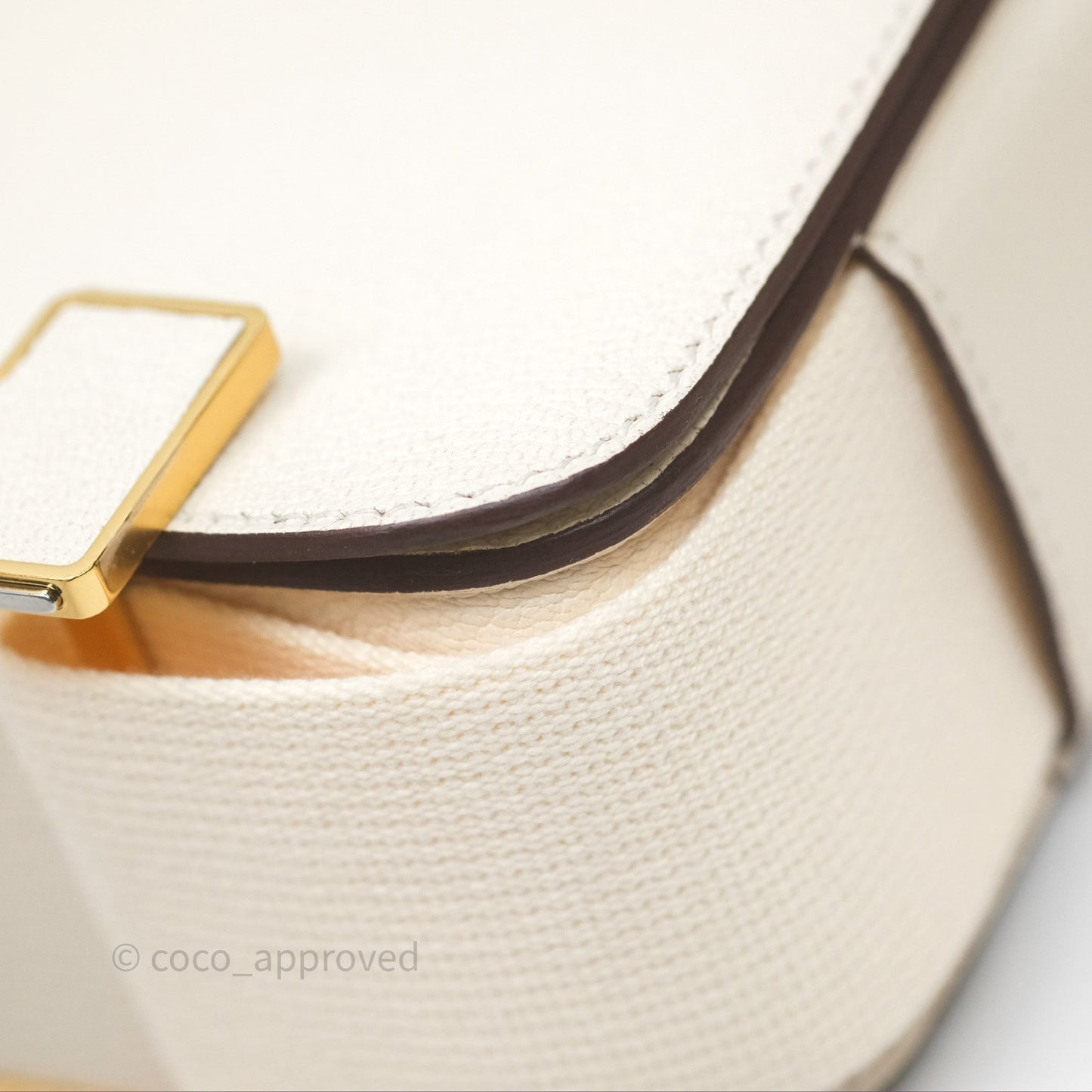 Hermès Geta Bag Nata I2 Chevre Mysore Gold Hardware