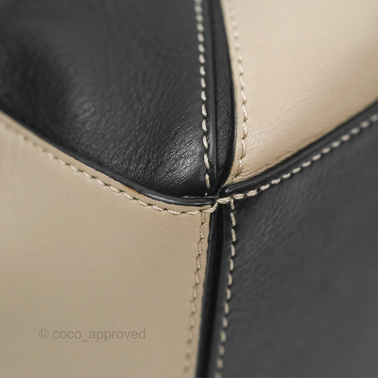 Loewe Small Puzzle Bag Amber/ Light Oat Calfskin Gold Hardware