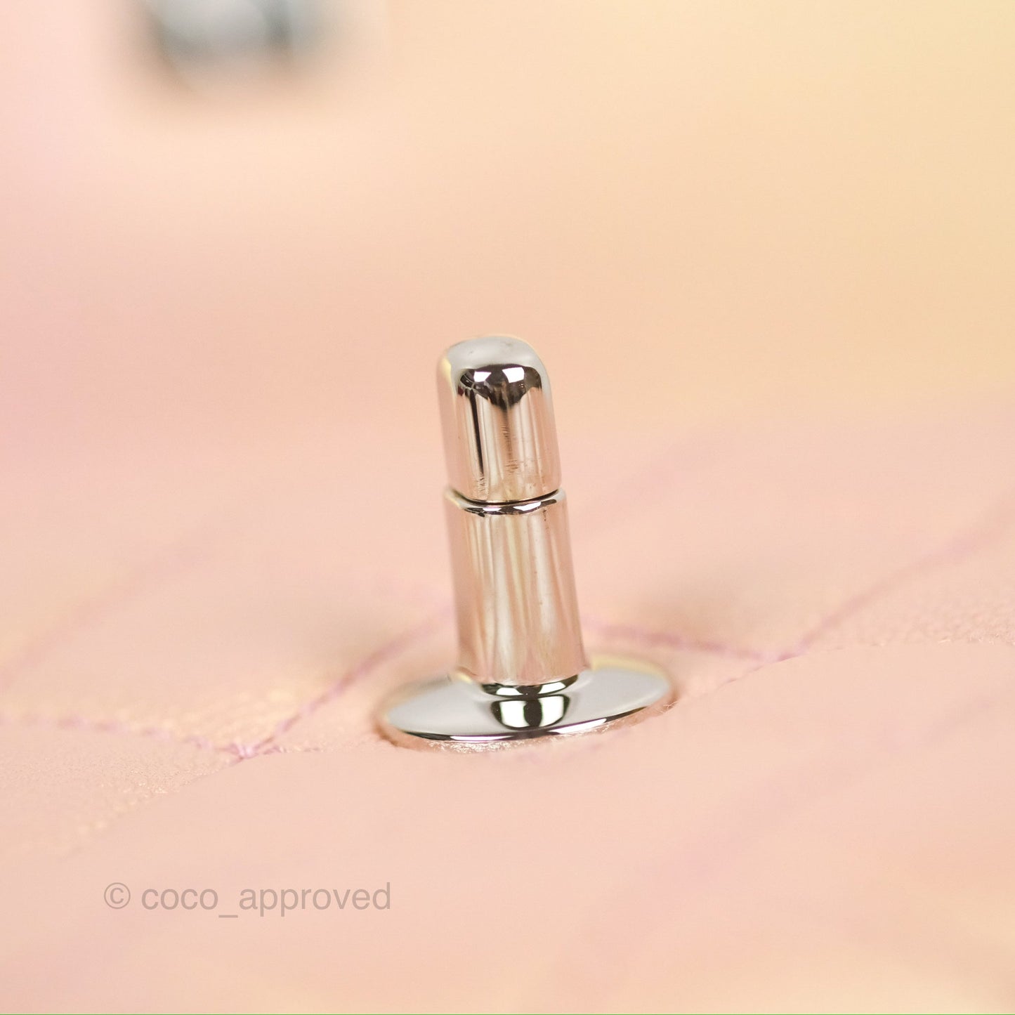 Chanel Small Quilted Coco Handle Iridescent Pink Caviar Rainbow Hardware